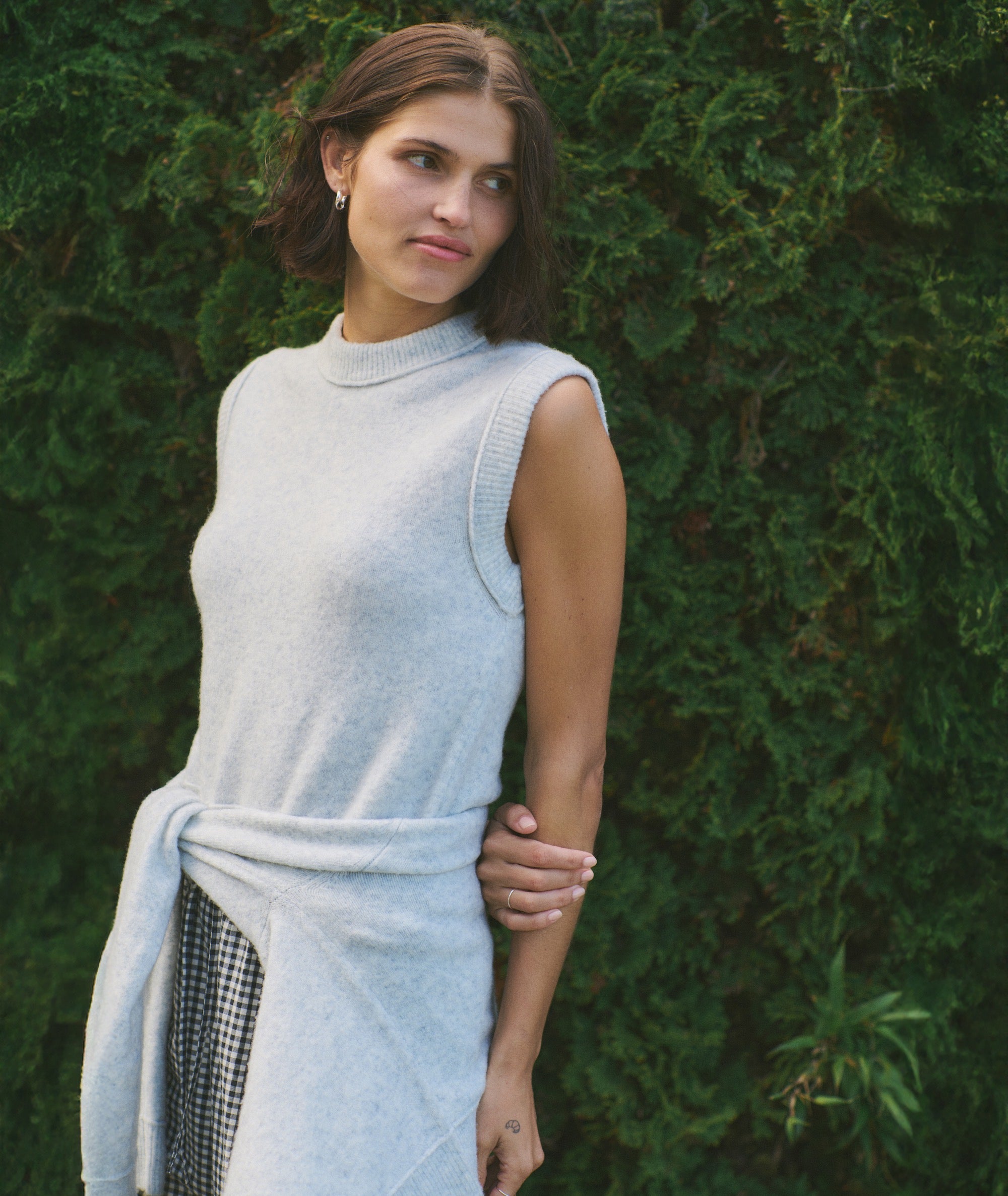 sweater vest dress shirt Women's Sausalito Sweater Vest | Mist