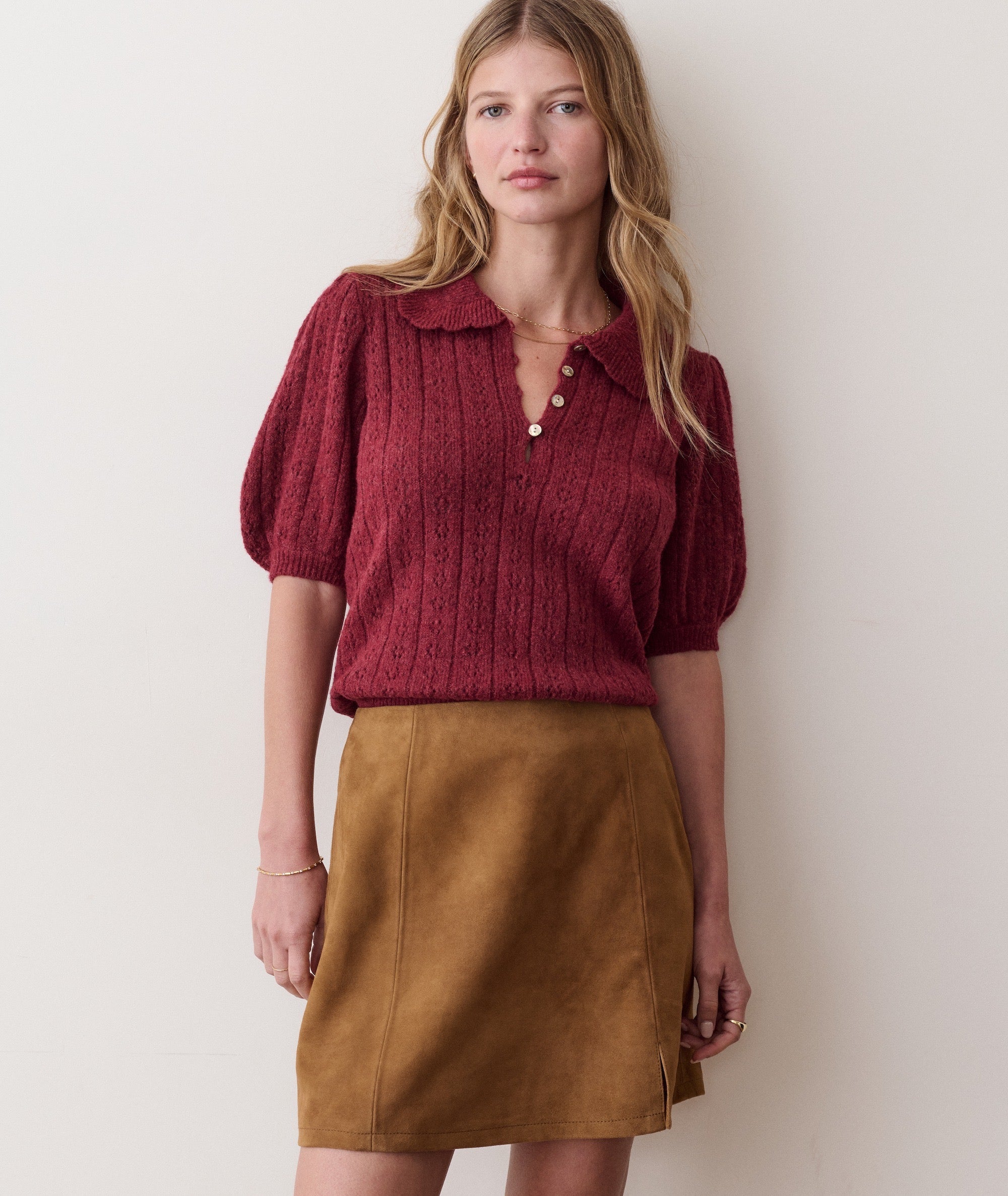 Sophie Pointelle Polo