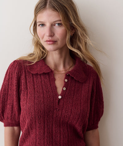 Sophie Pointelle Polo