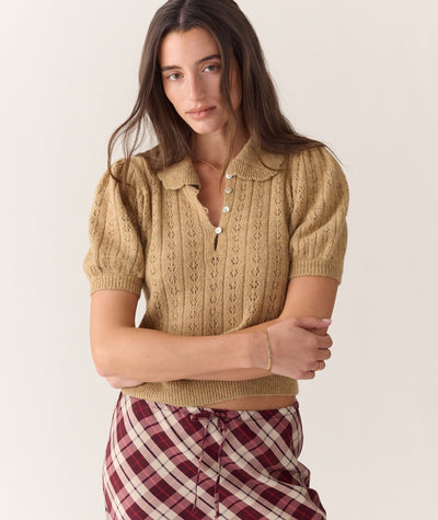 Sophie Pointelle Polo