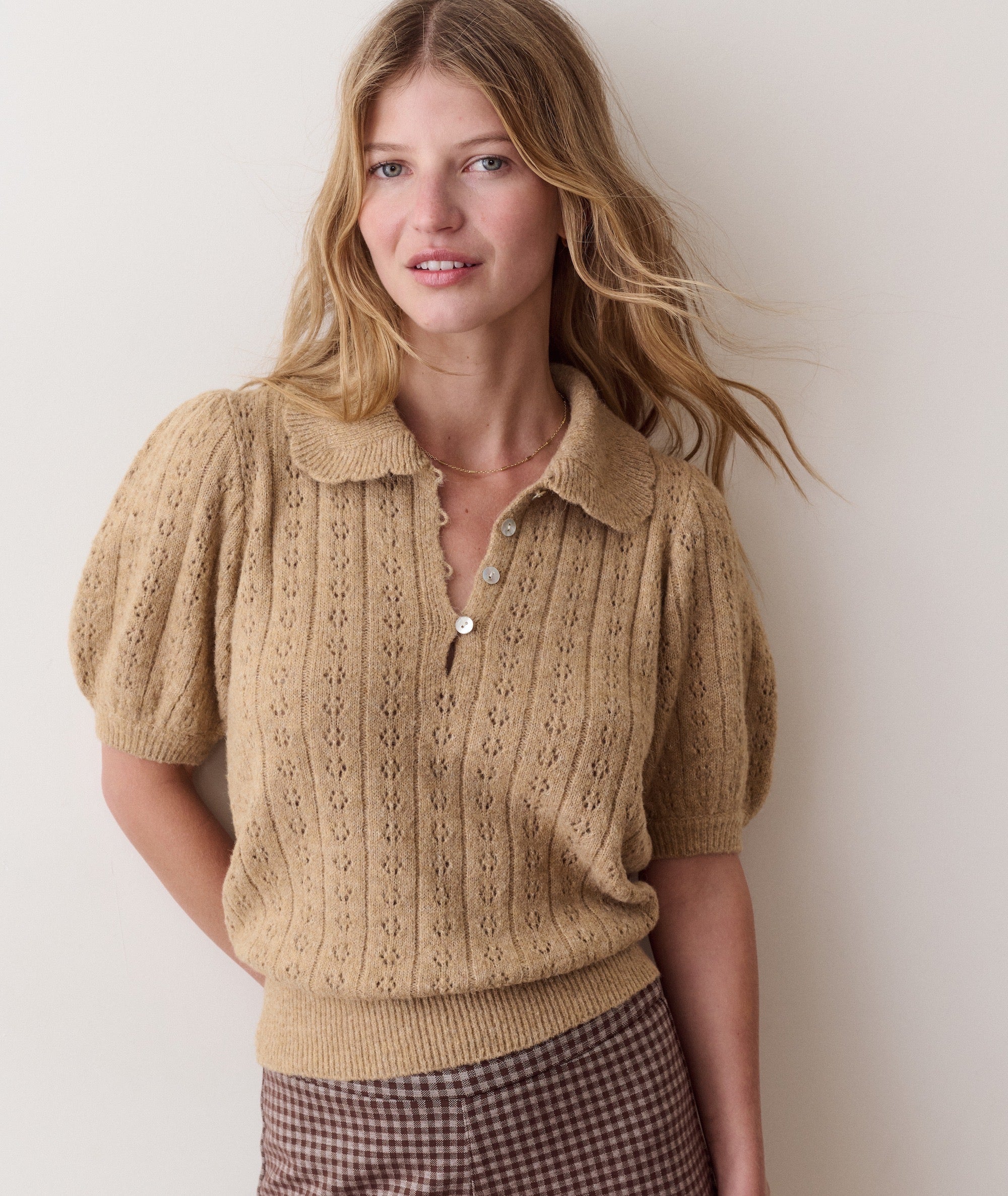 Sophie Pointelle Polo