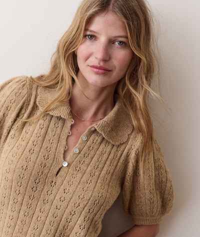 Sophie Pointelle Polo