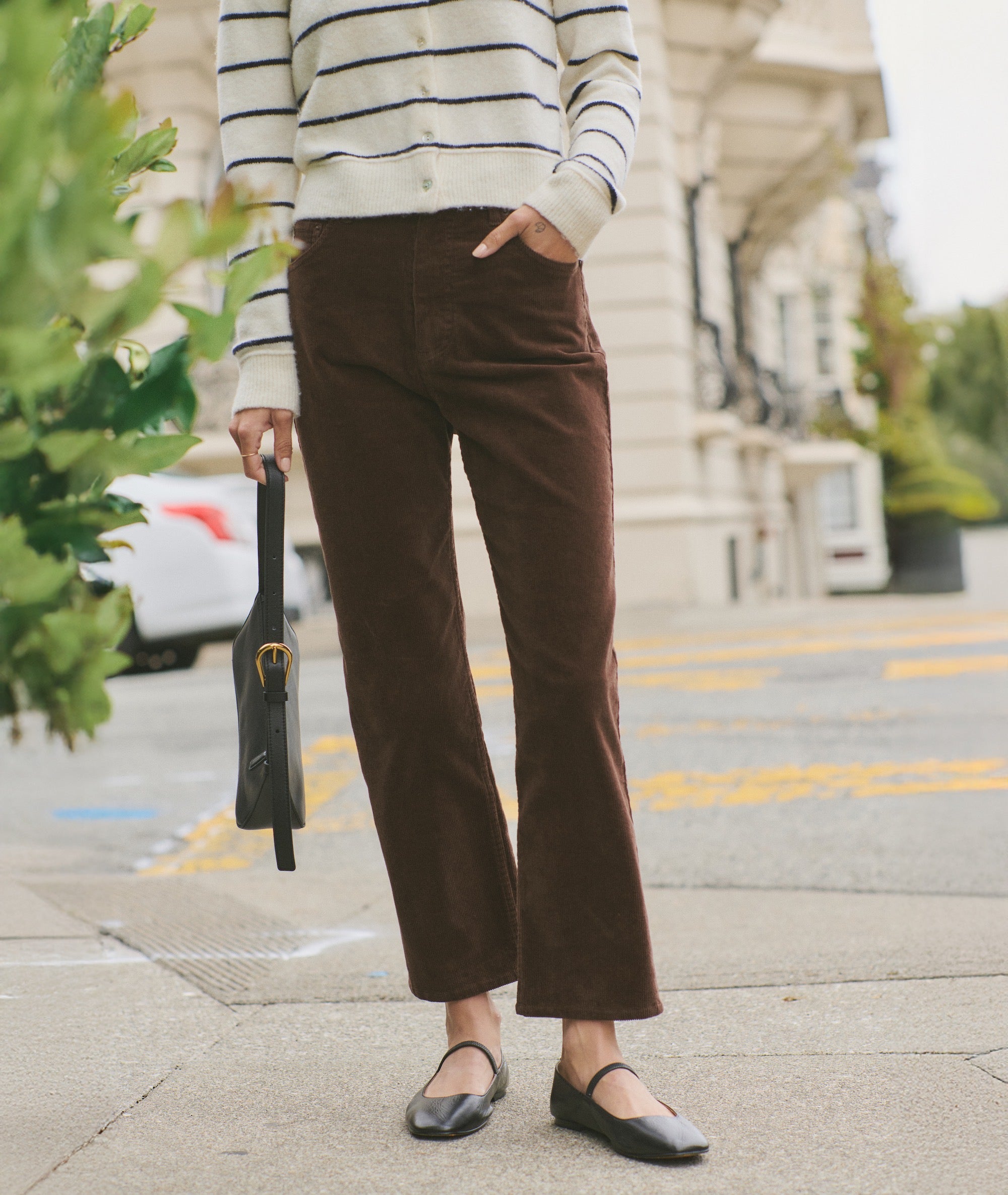 Charlie Corduroy Straight Leg Pant