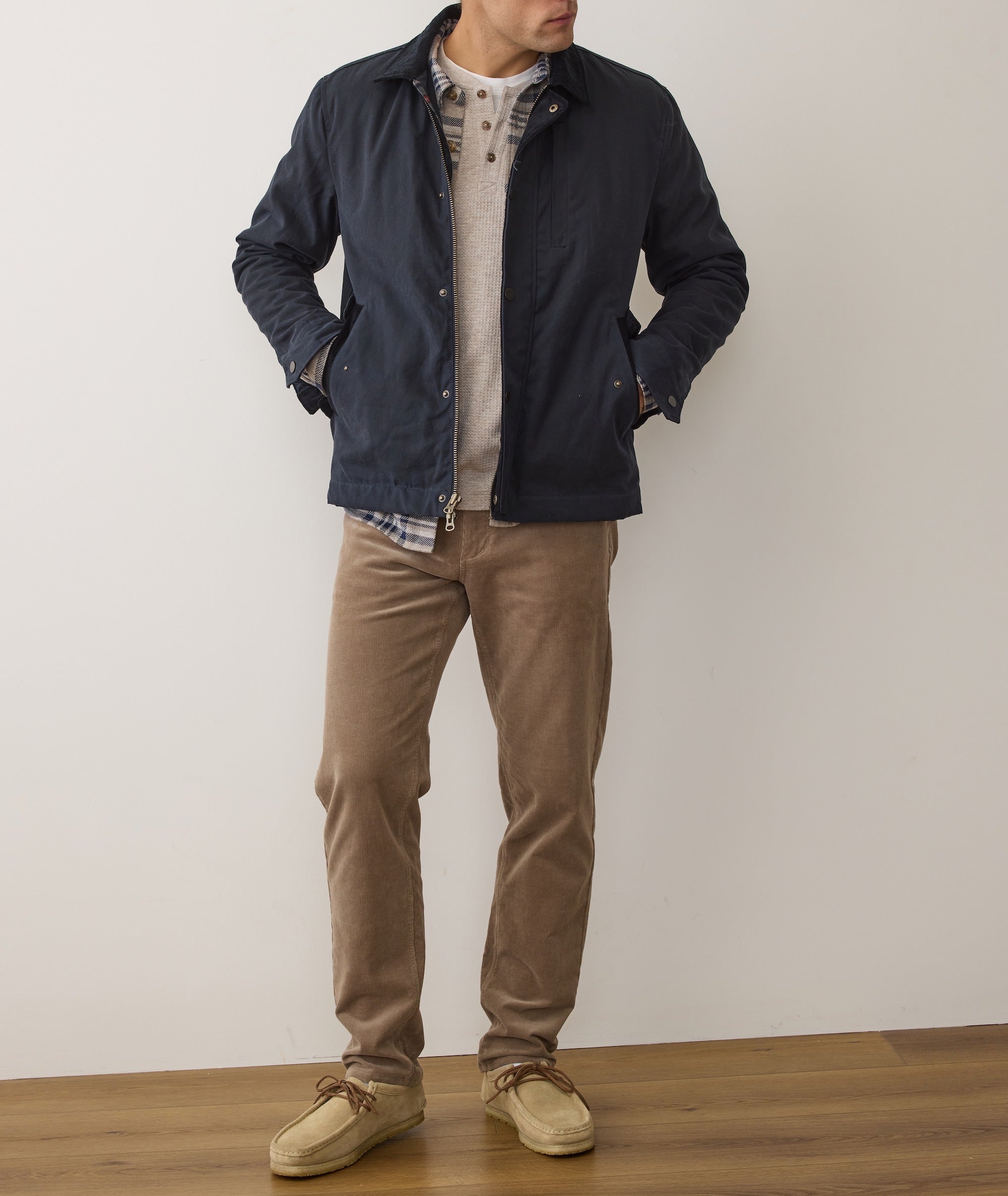 Weston Wax Canvas Barn Jacket