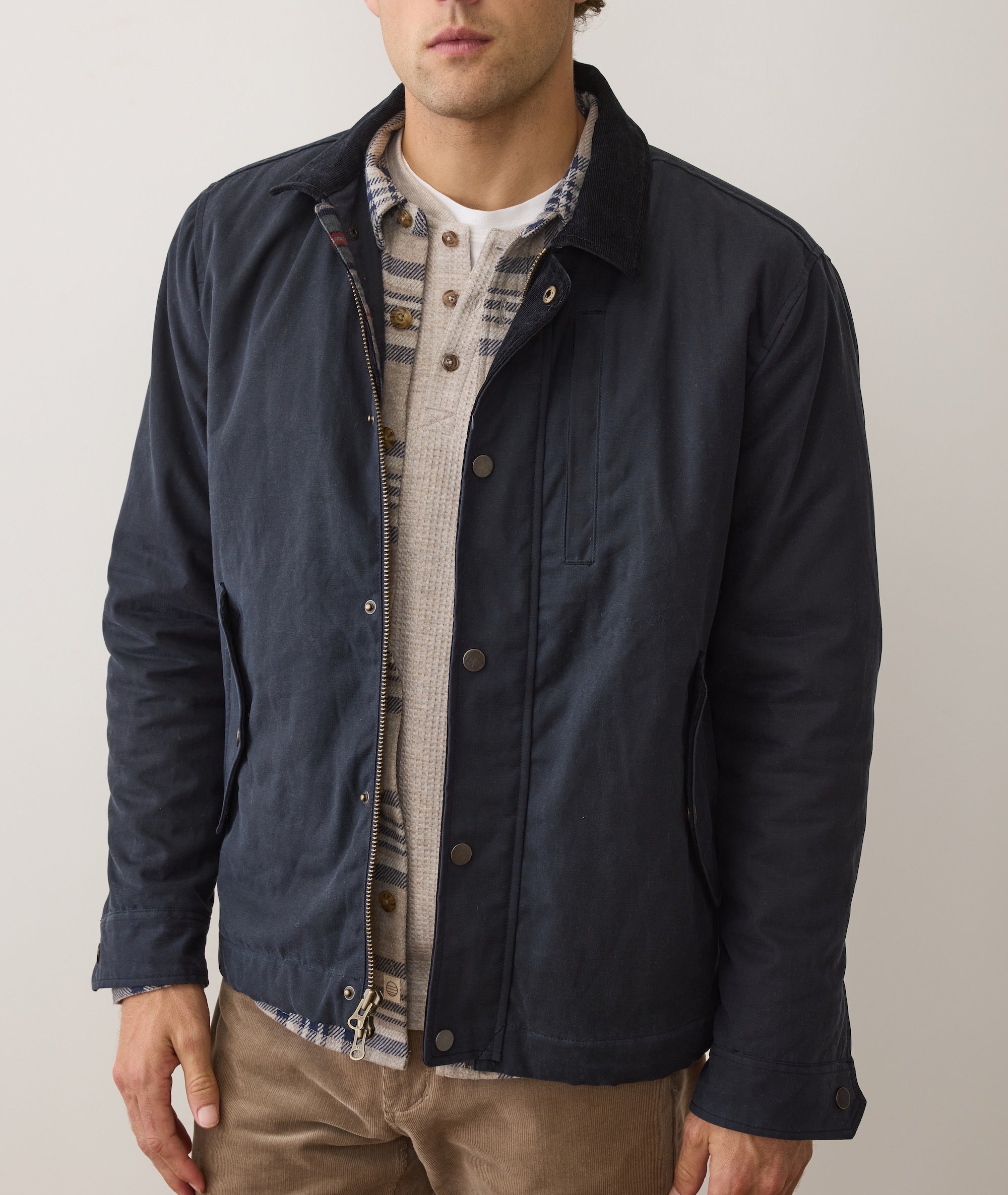 Weston Wax Canvas Barn Jacket