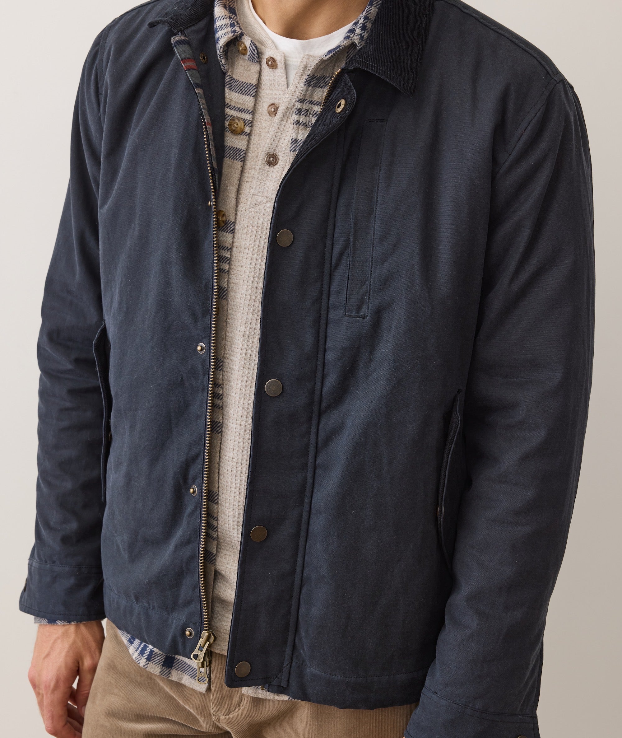 Weston Wax Canvas Barn Jacket