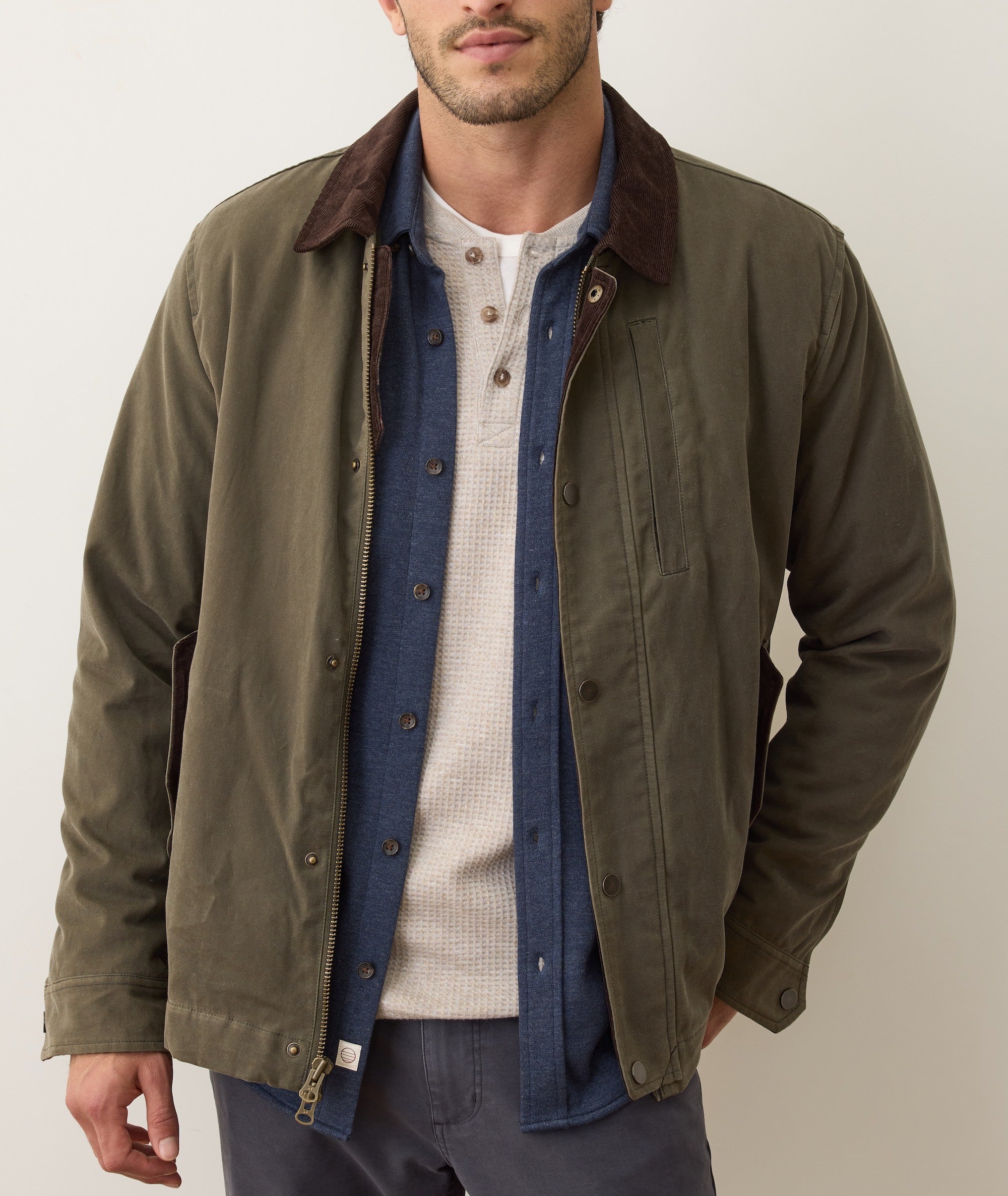 Weston Wax Canvas Barn Jacket