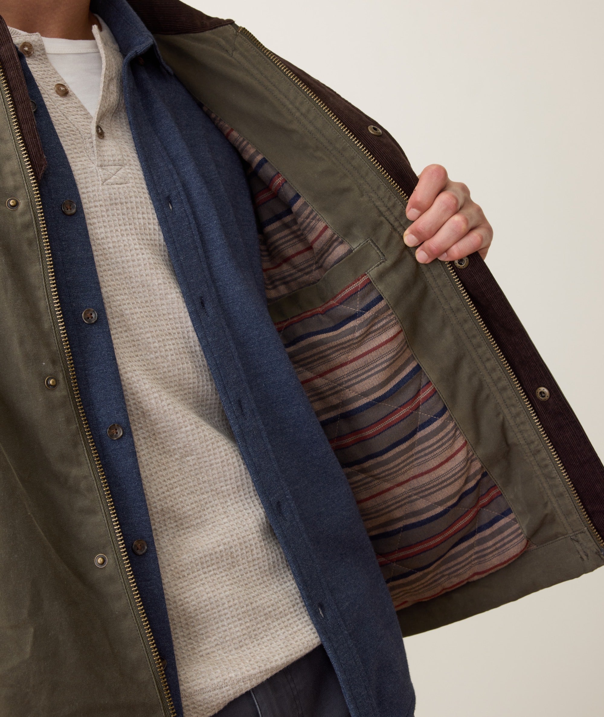Weston Wax Canvas Barn Jacket