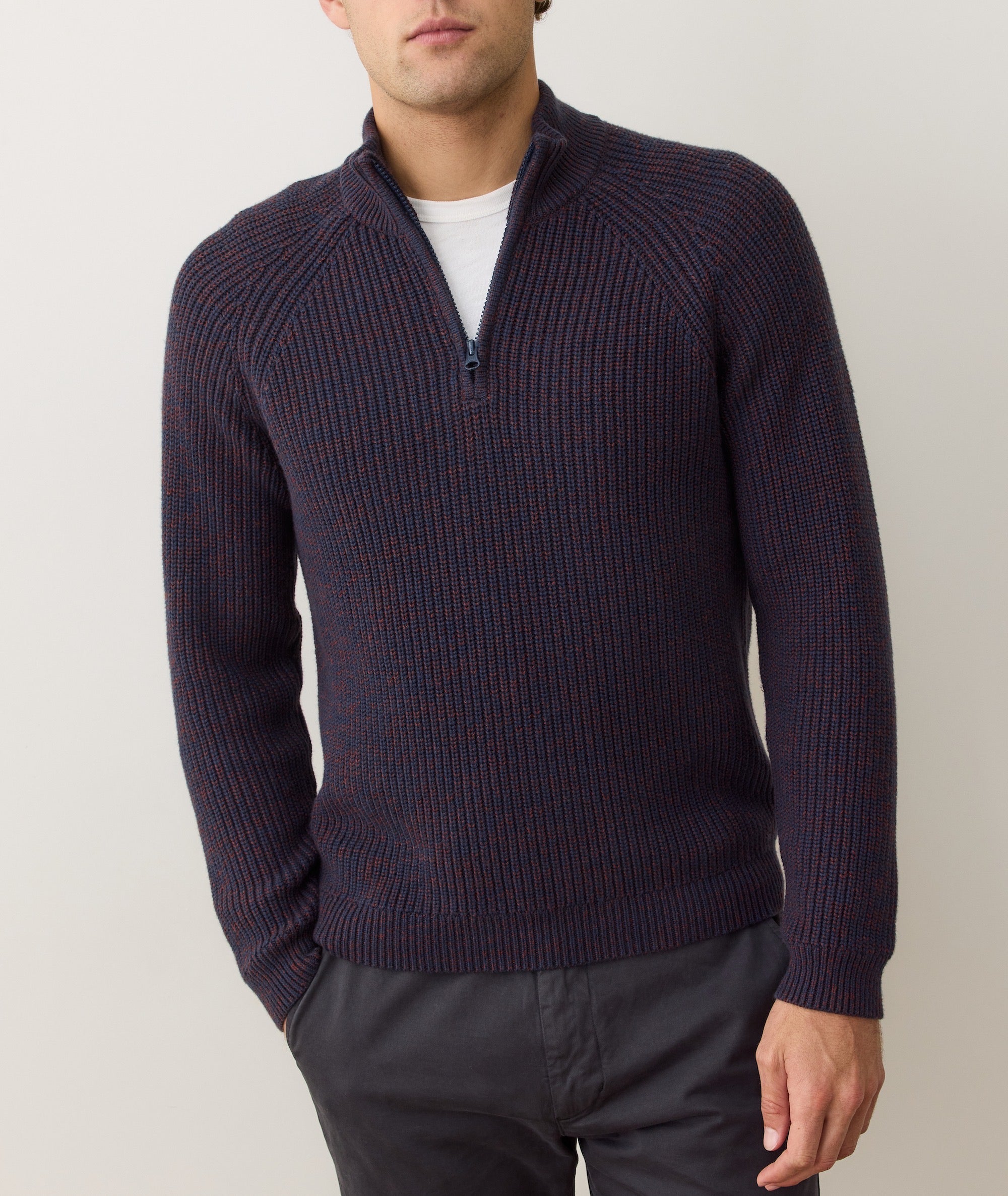 Inverness Quarter Zip Sweater
