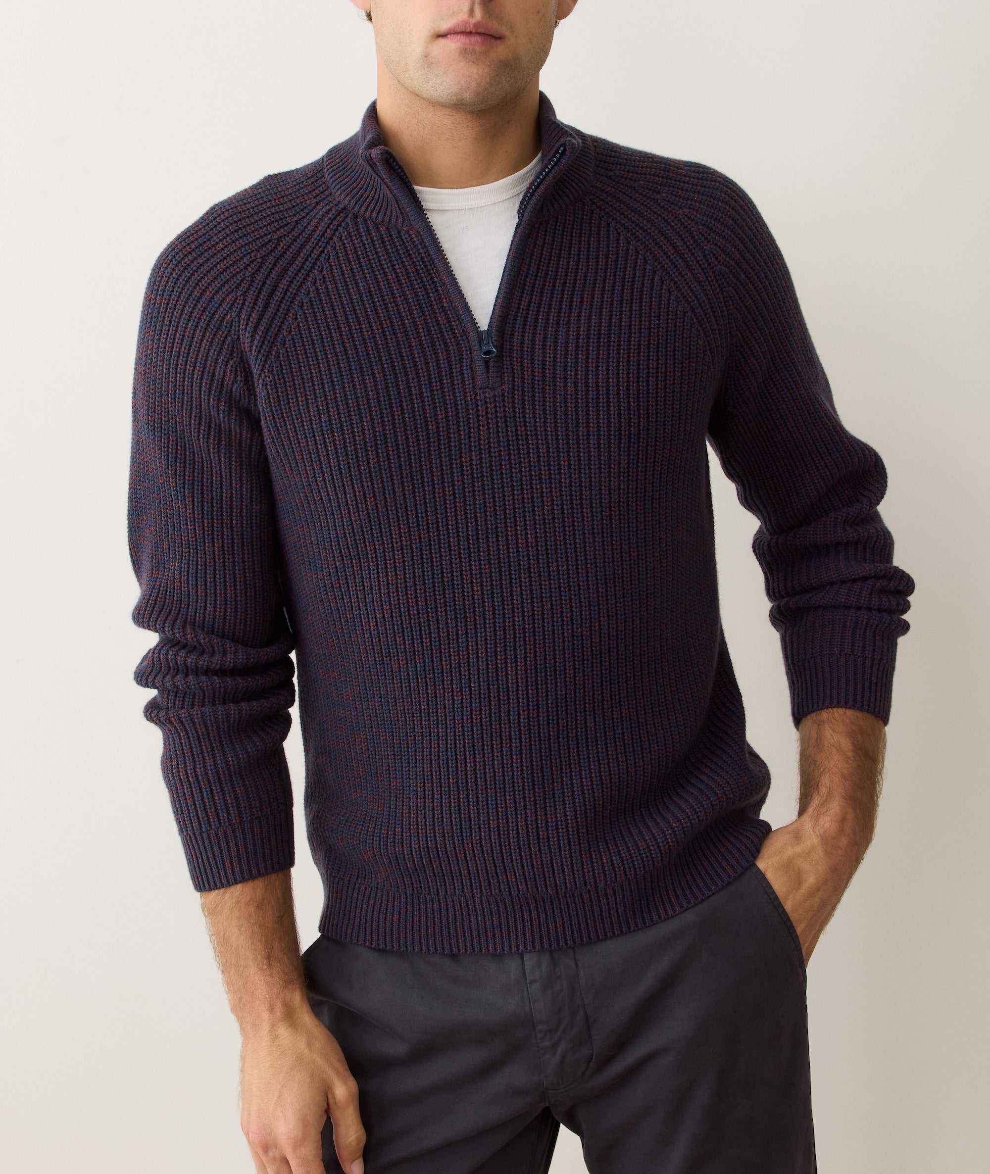 Inverness Quarter Zip Sweater