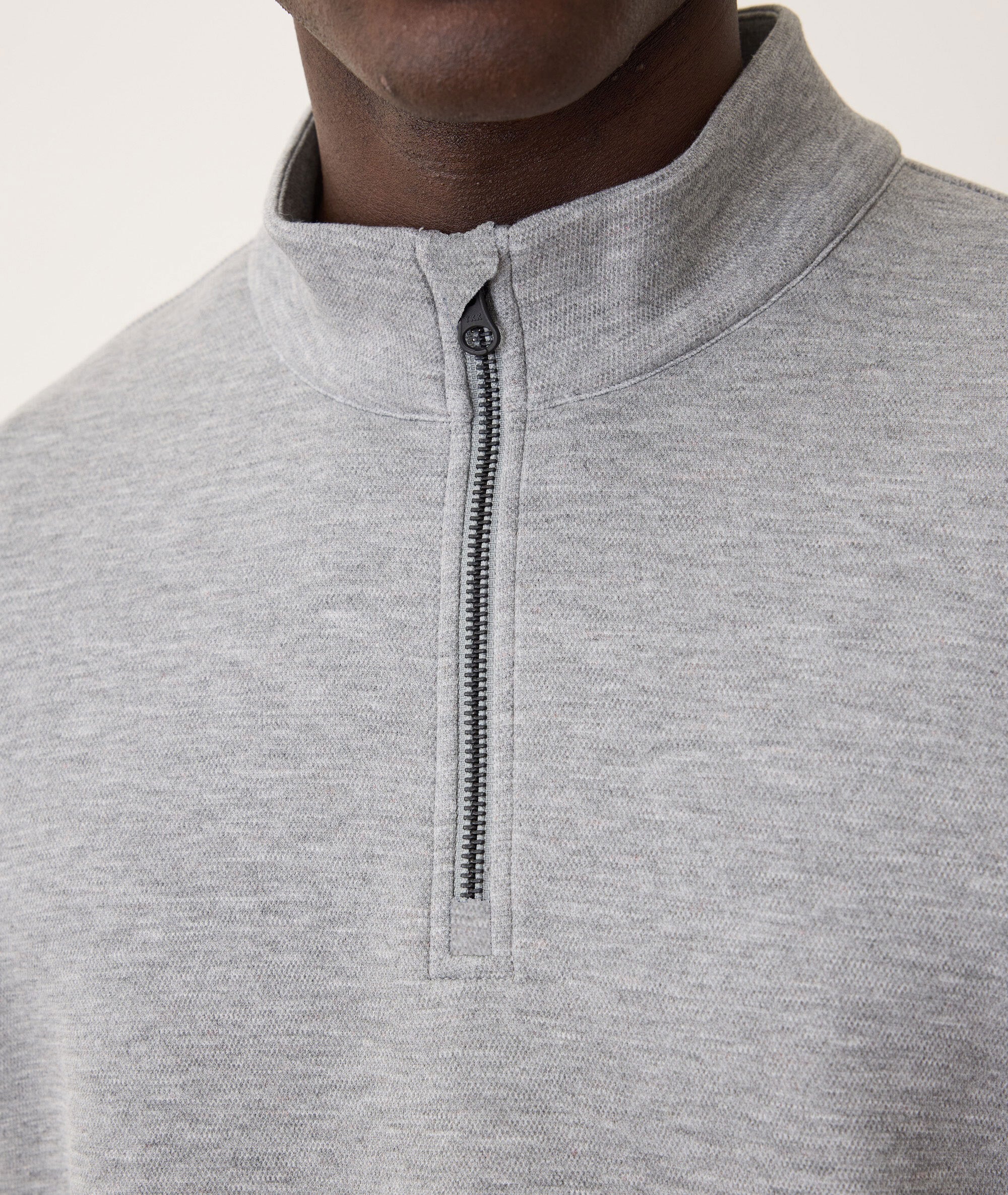 Scuba Knit Quarter Zip