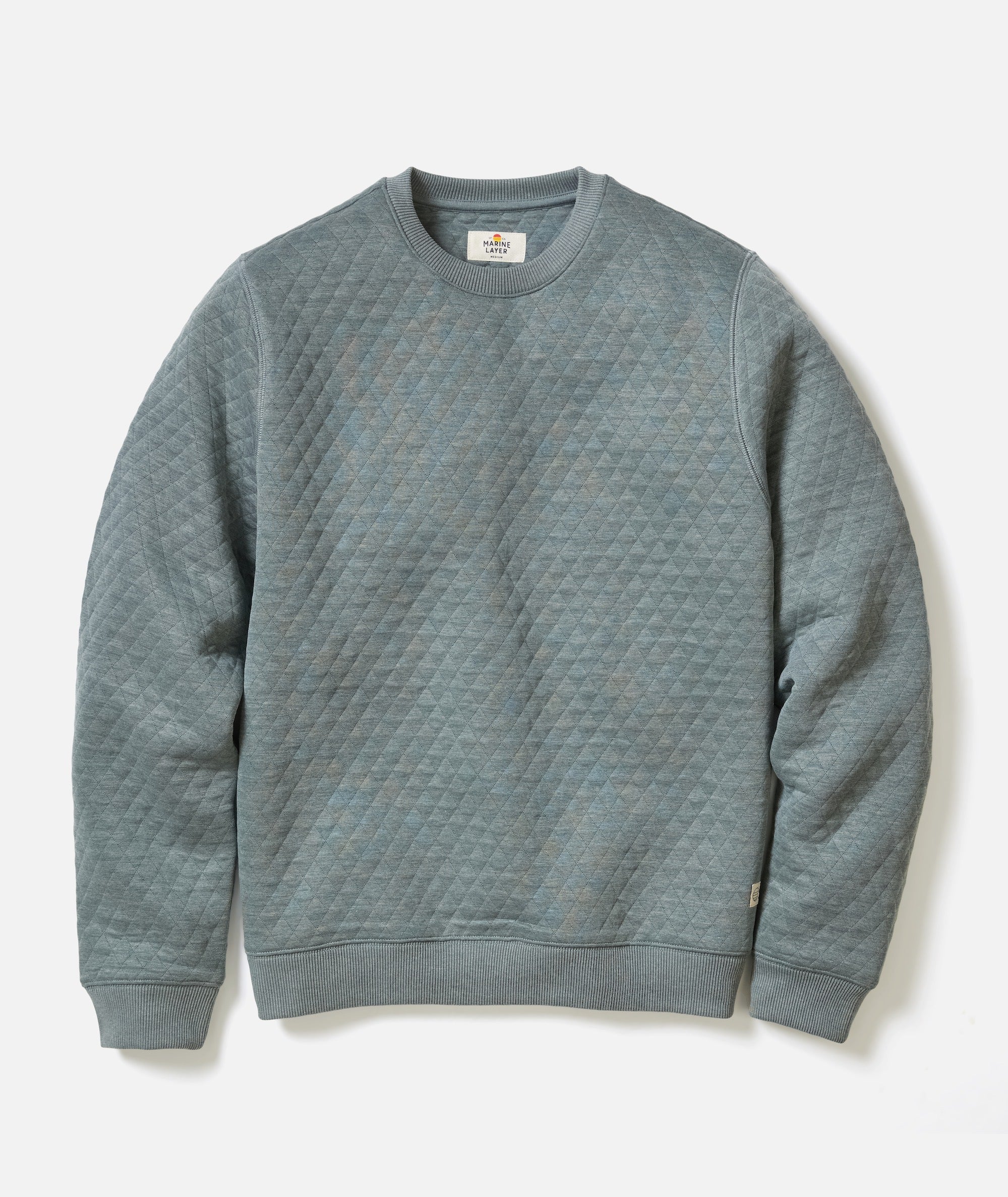 Corbet Quilted Crewneck