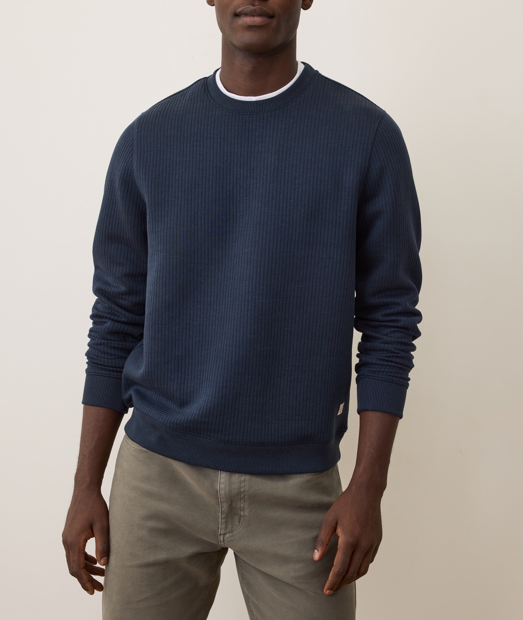 Corbet Quilted Crewneck