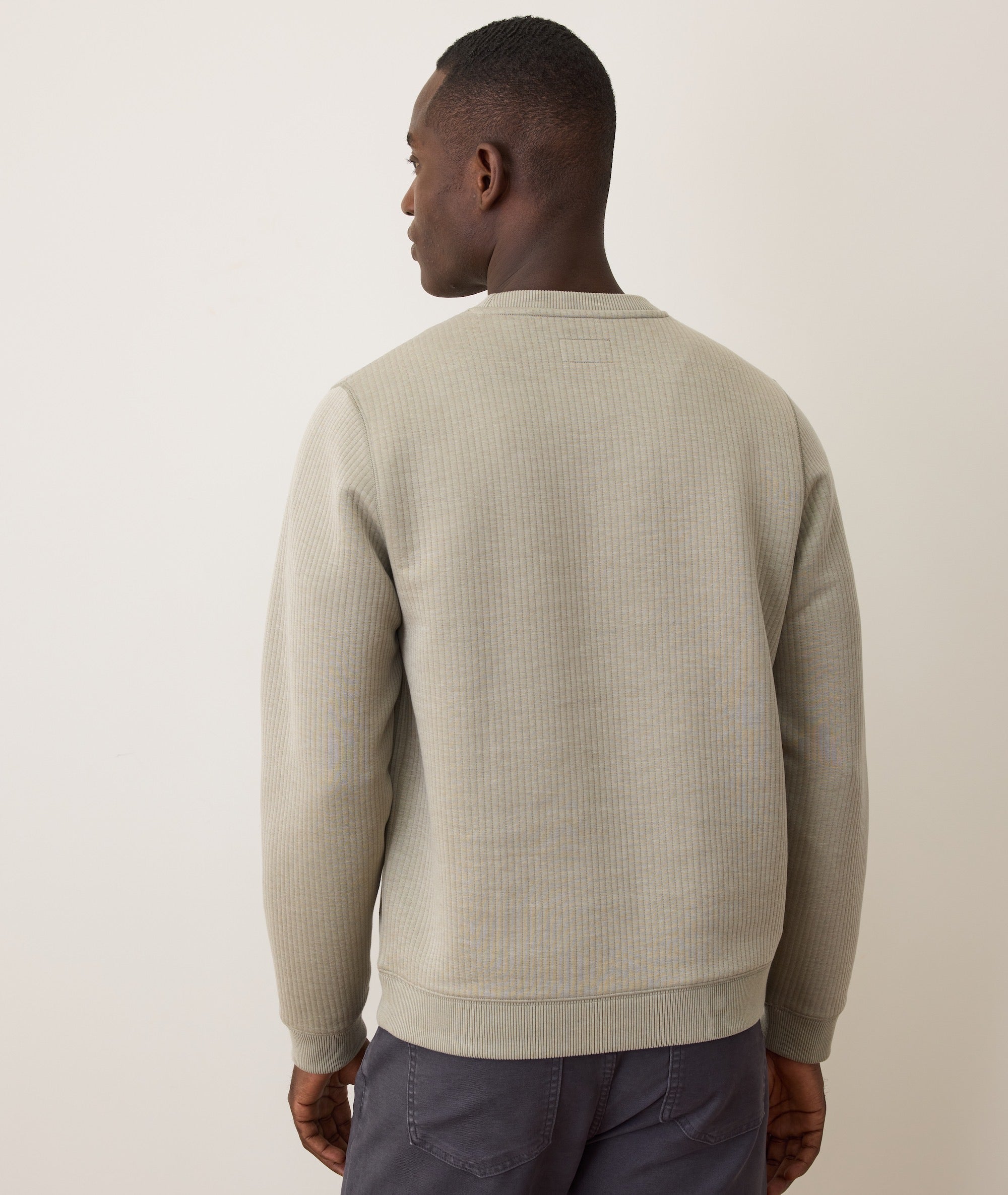 Corbet Quilted Crewneck