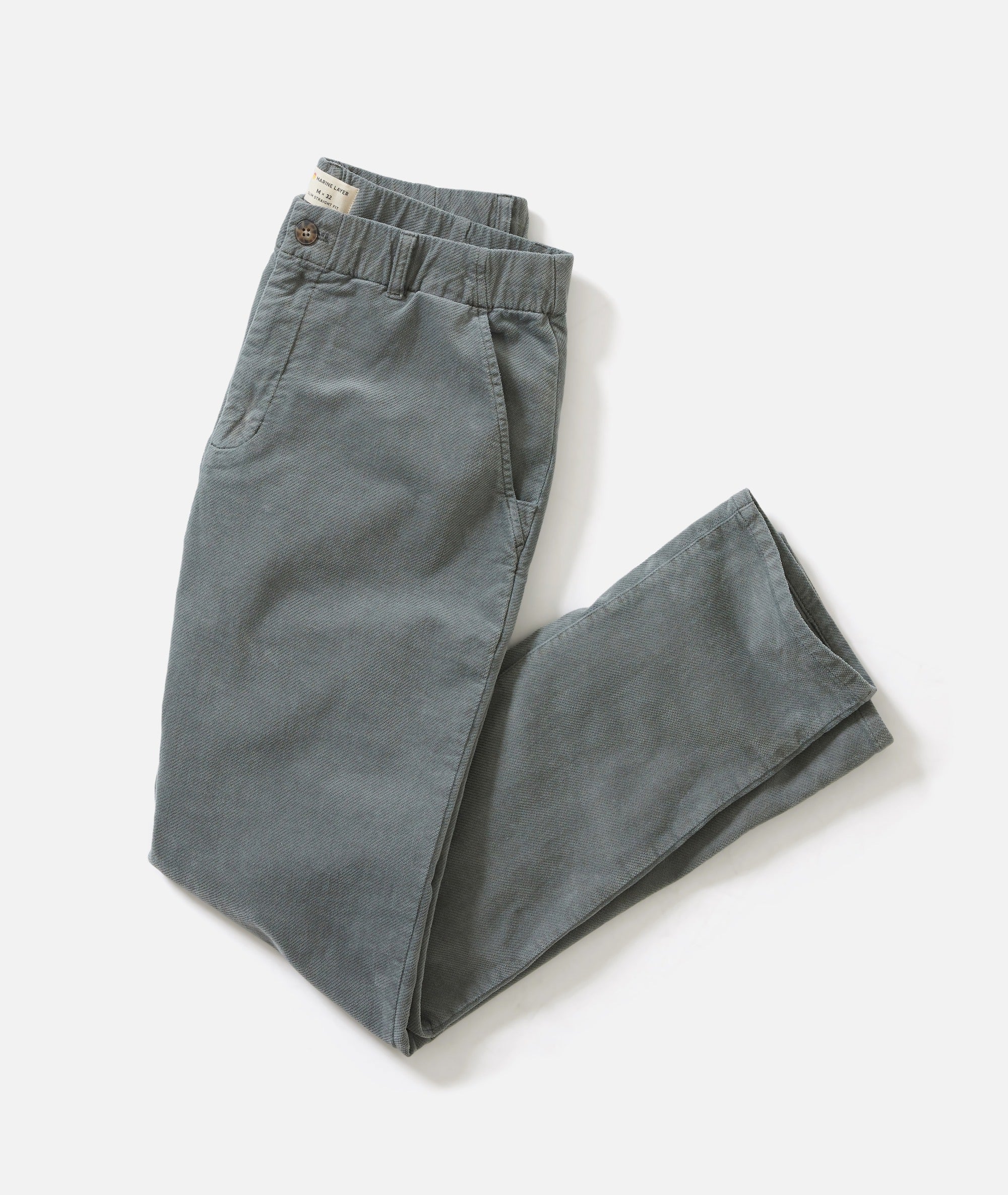 Saturday Athletic Fit Moleskin Chino – Marine Layer