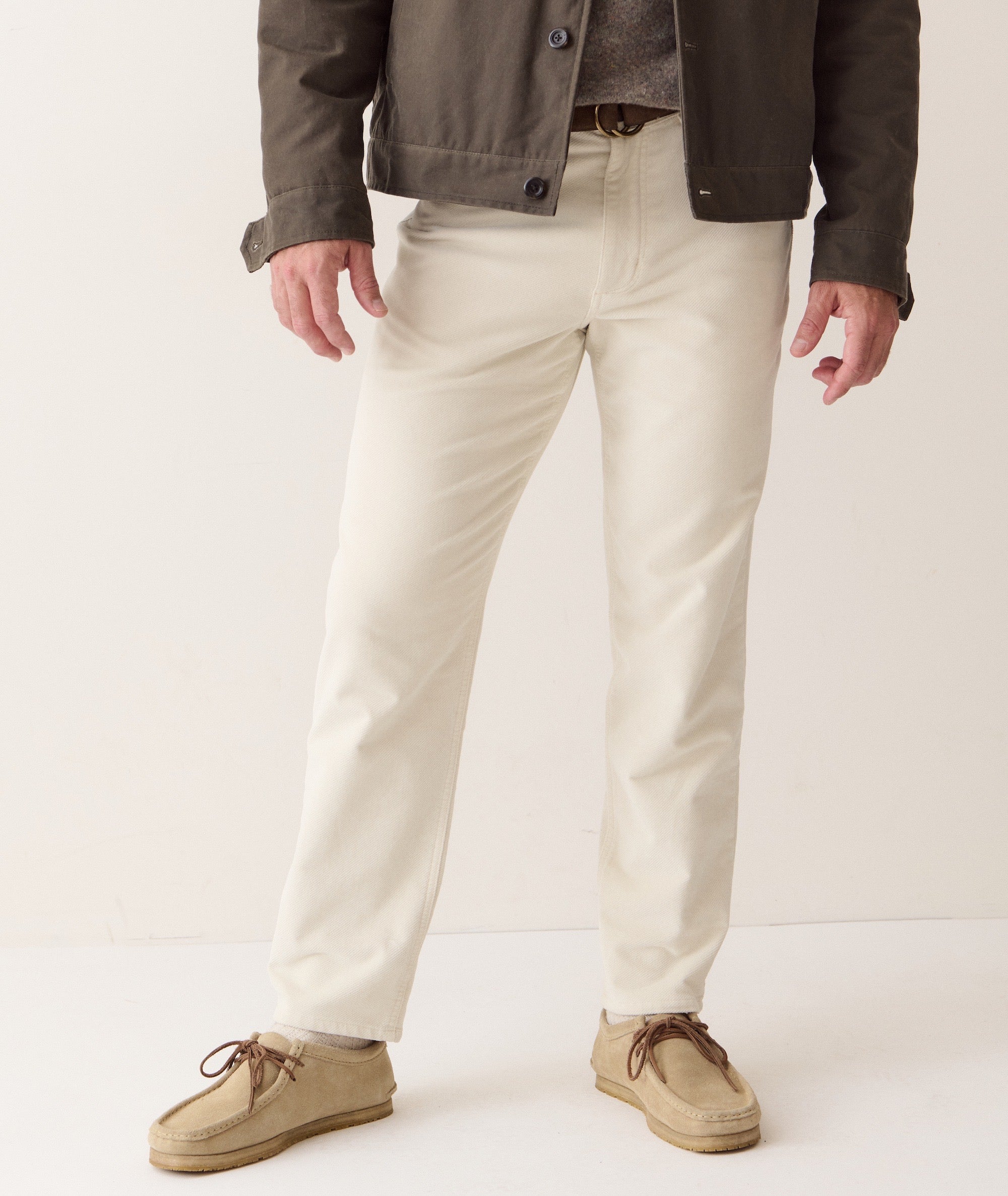 Flex Terry Moleskin Pant - Slim Straight