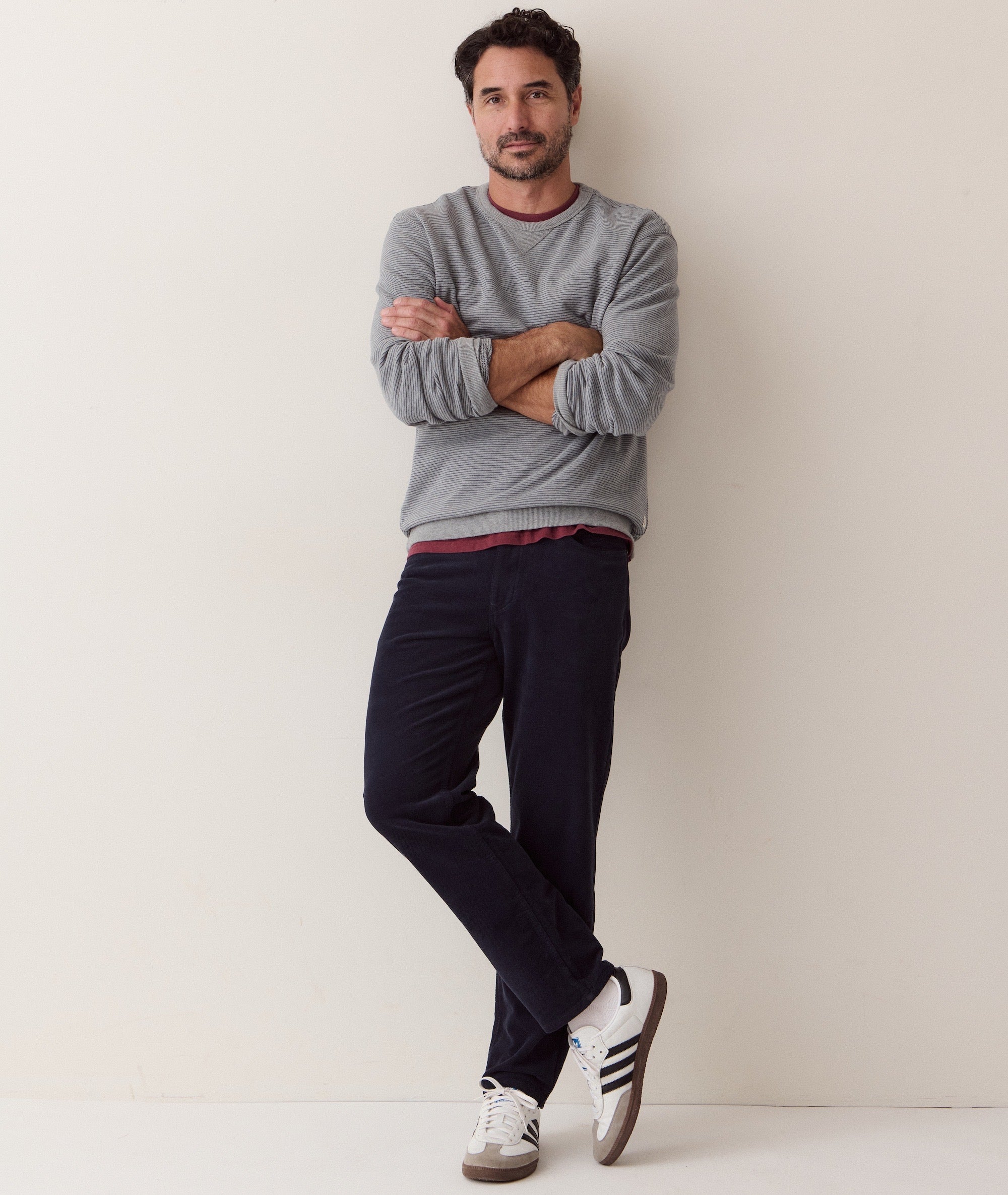 Flex Terry Moleskin Pant - Slim Straight