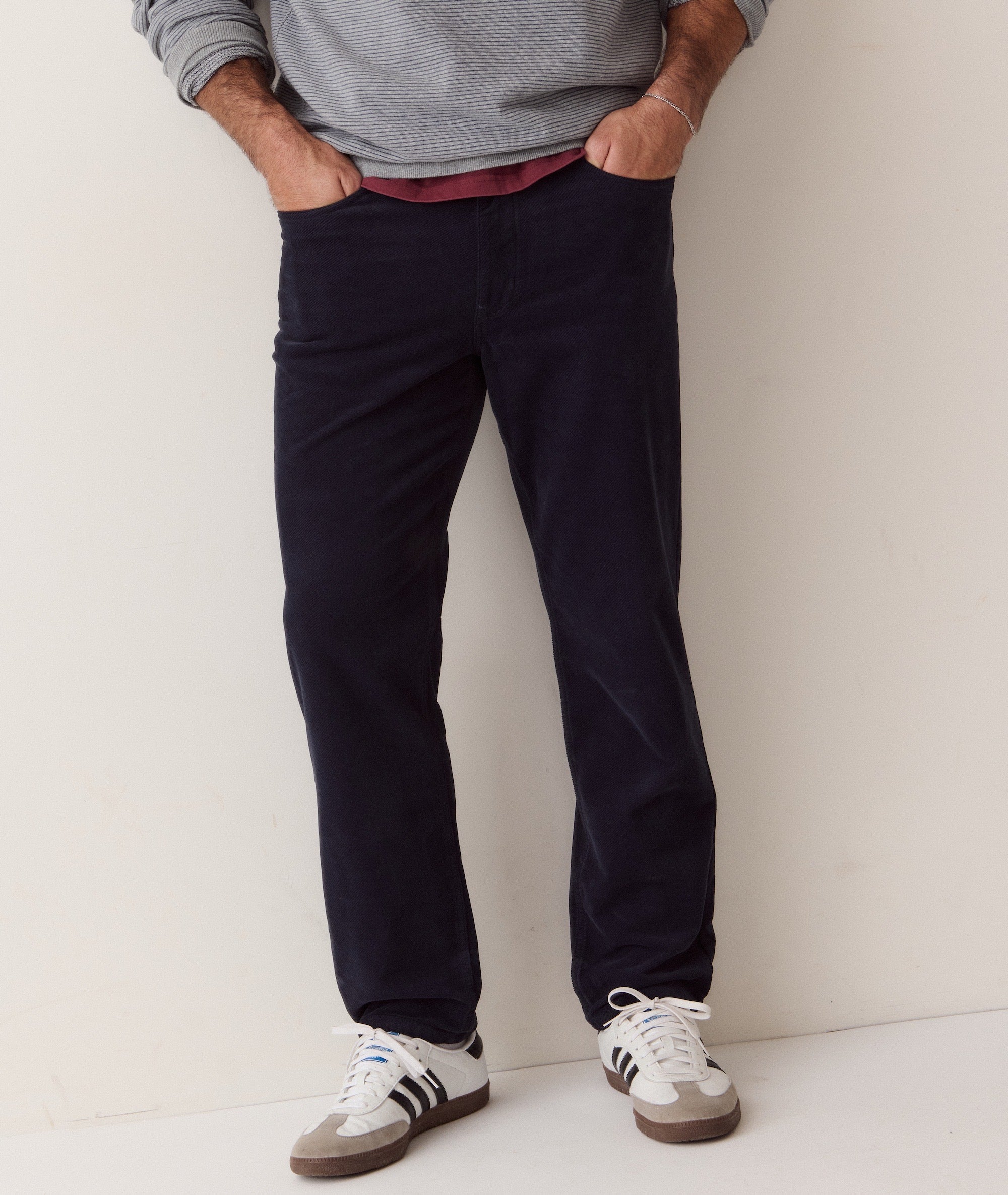 Flex Terry Moleskin Pant - Slim Straight