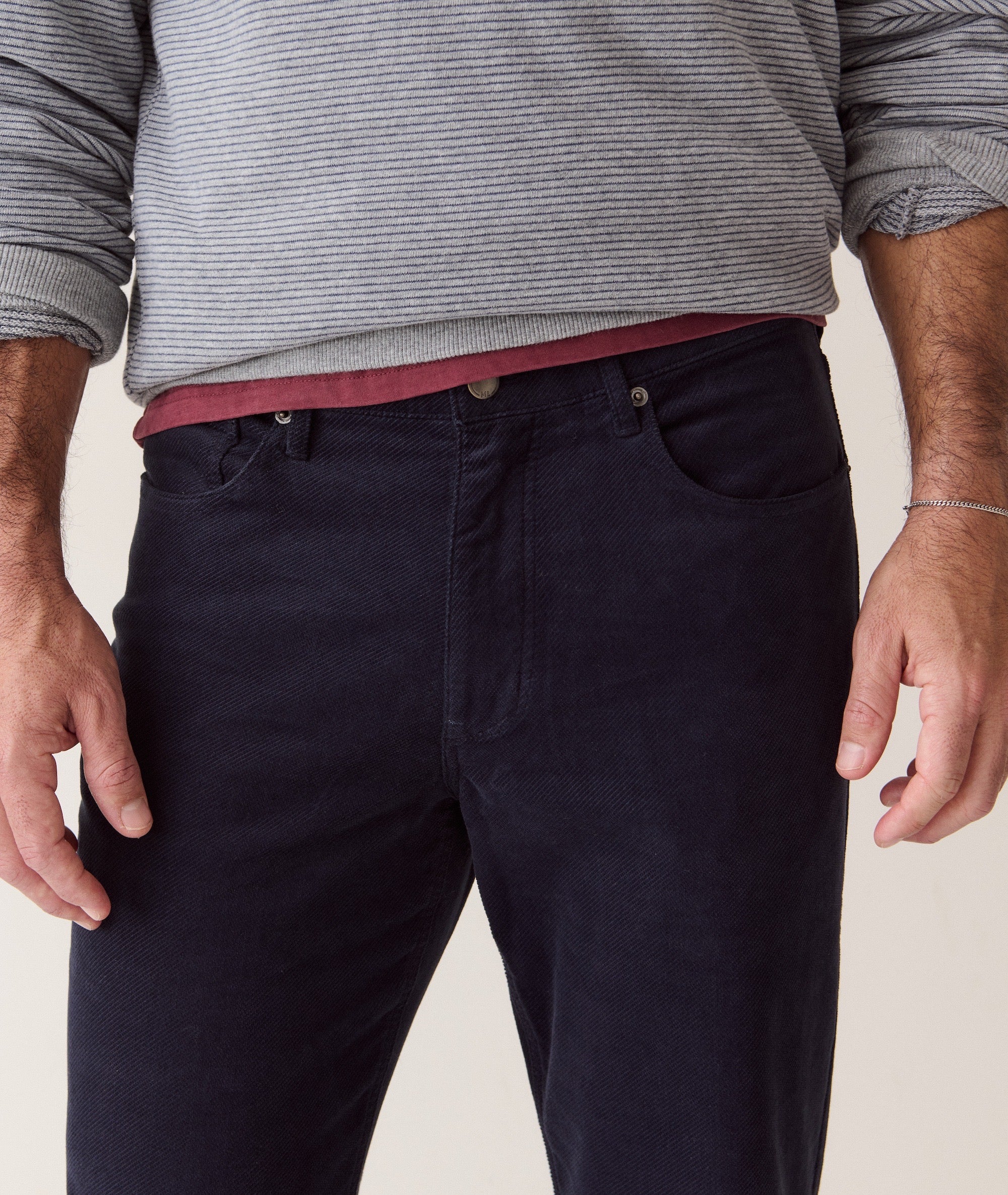 Flex Terry Moleskin Pant - Slim Straight