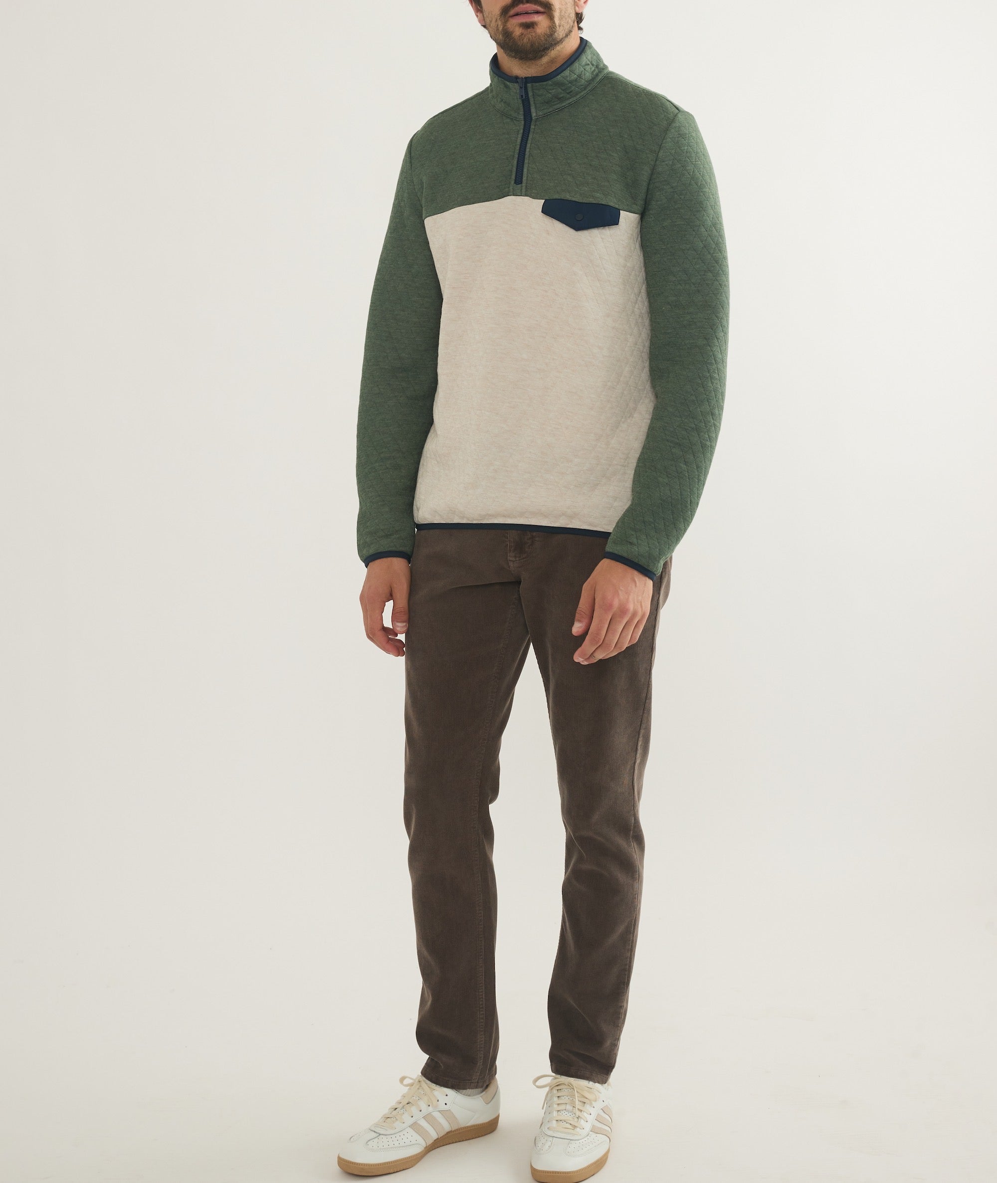 Custom Cut & Sew Corbet Colorblock Pullover