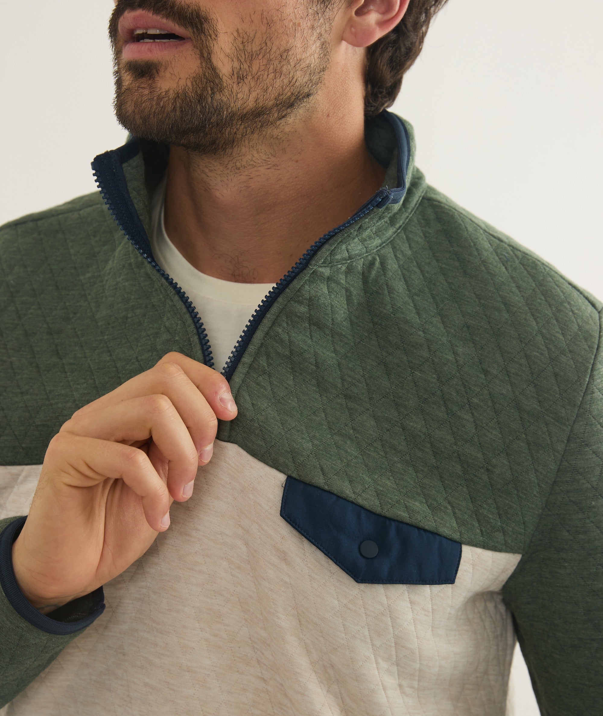 Custom Cut & Sew Corbet Colorblock Pullover