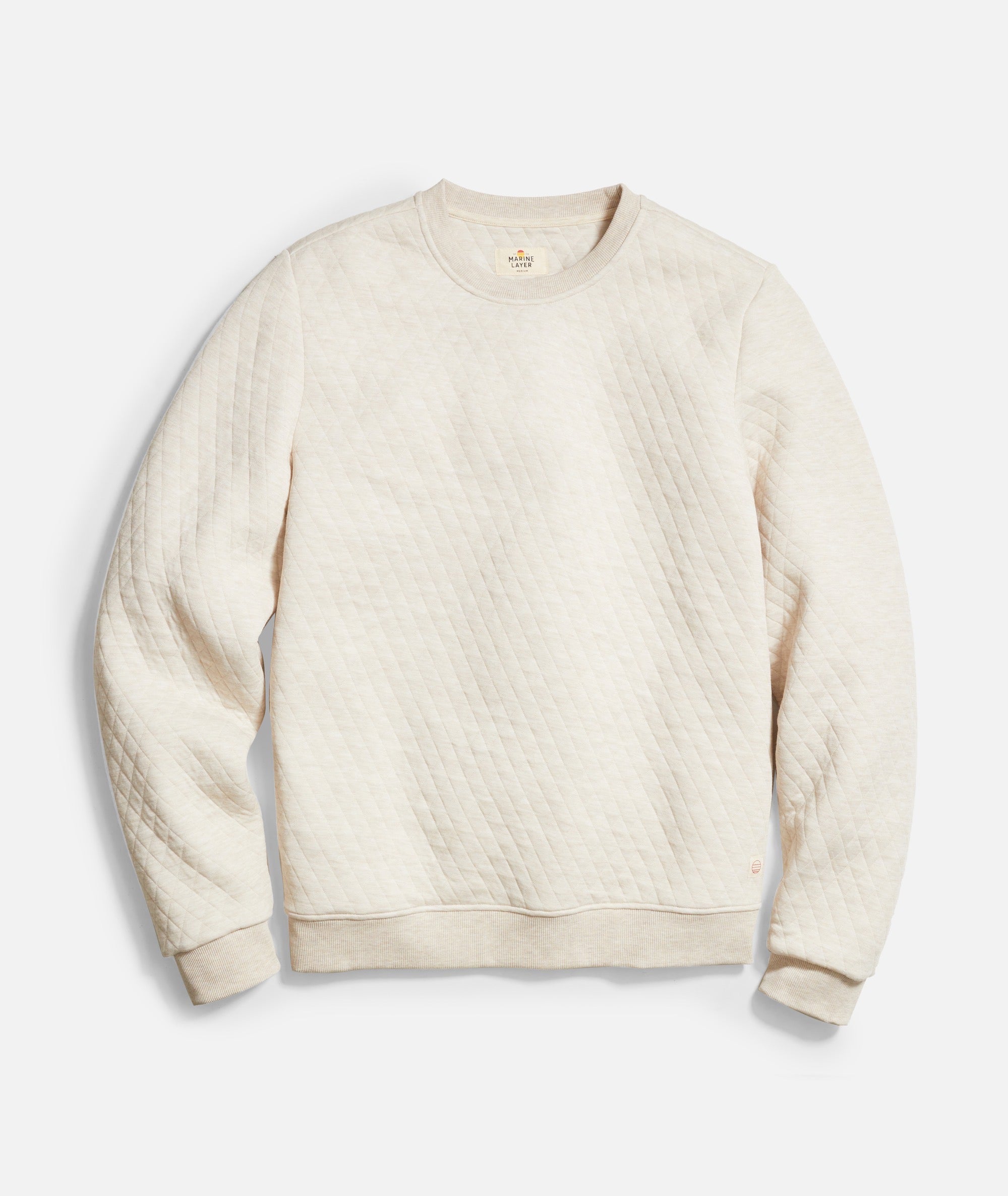Corbet Quilted Crewneck Marine Layer