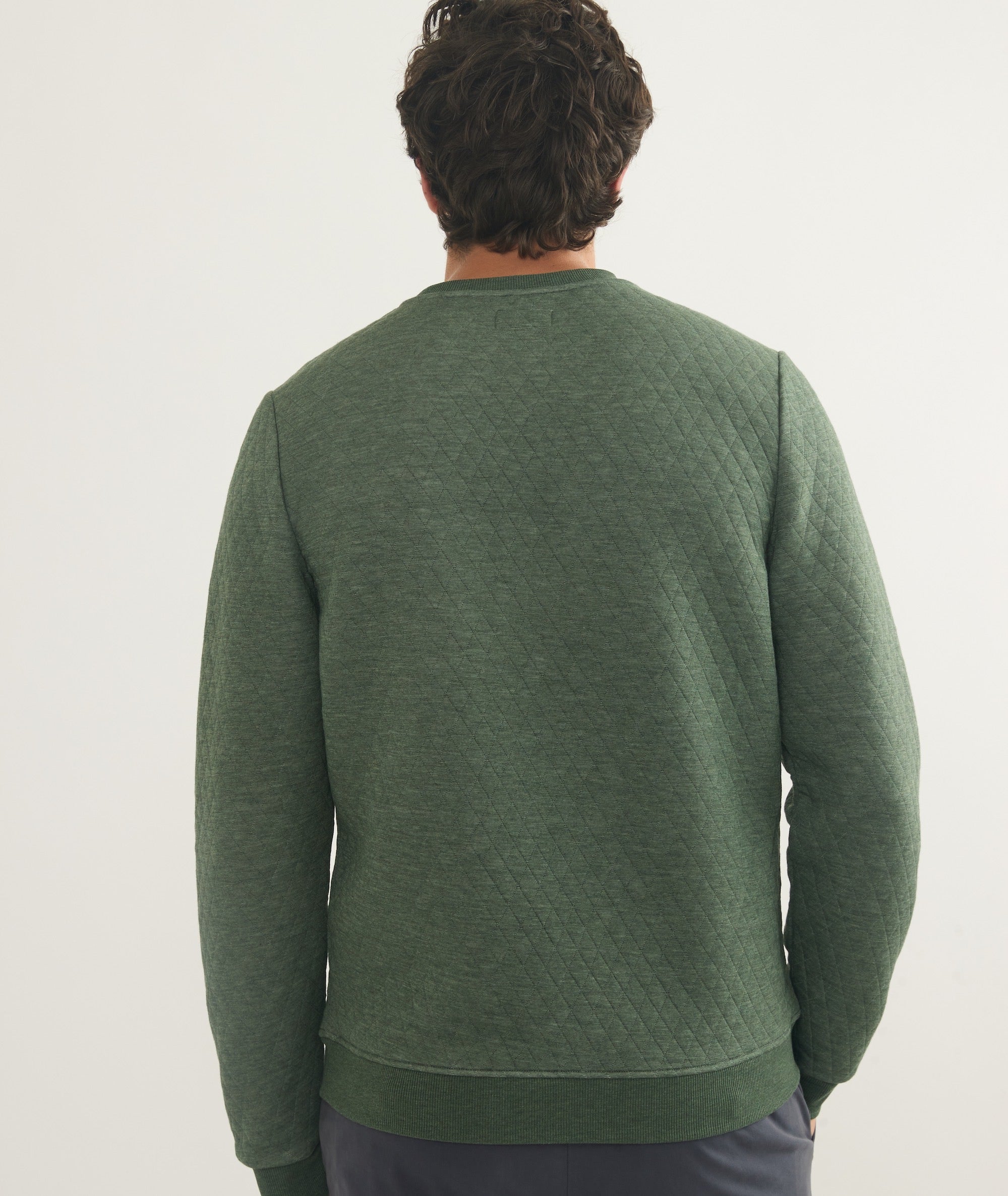 Men's Corbet Quilted Crewneck – Marine Layer