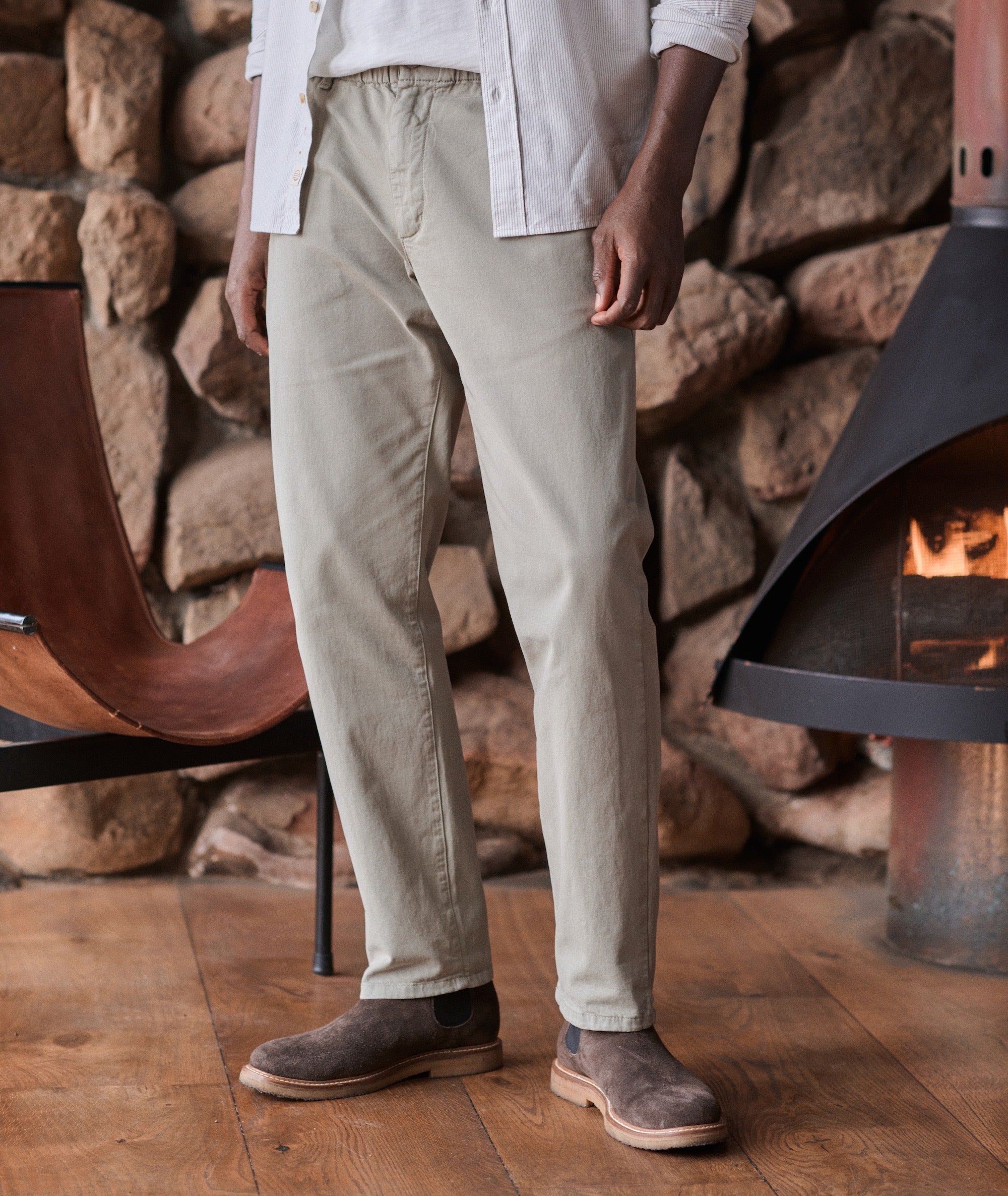 Saturday Slim Straight Twill Chino