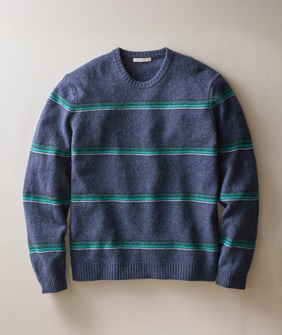 Coastal Merino Crewneck Sweater