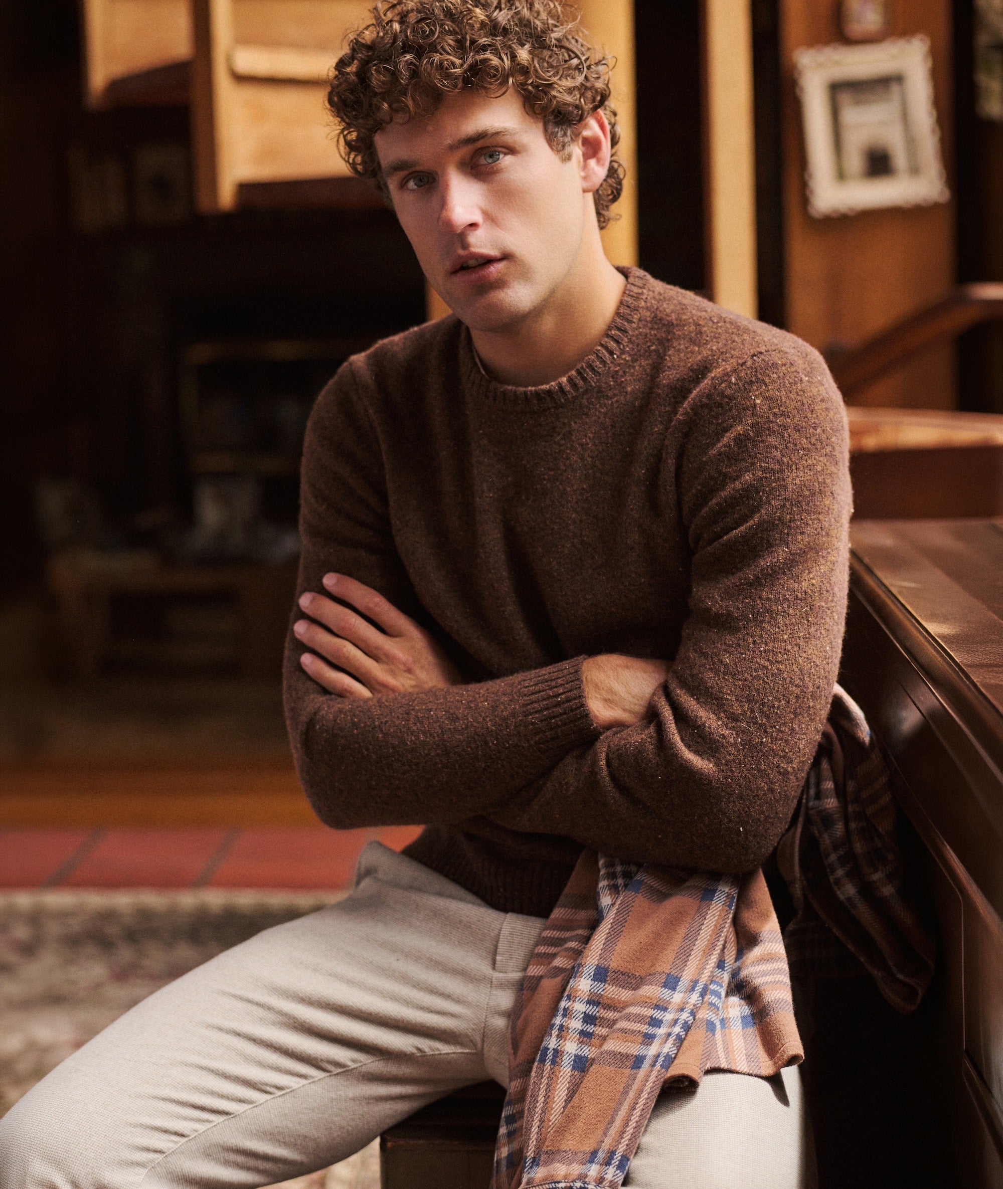 Coastal Merino Crewneck Sweater