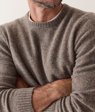 Coastal Merino Crewneck Sweater