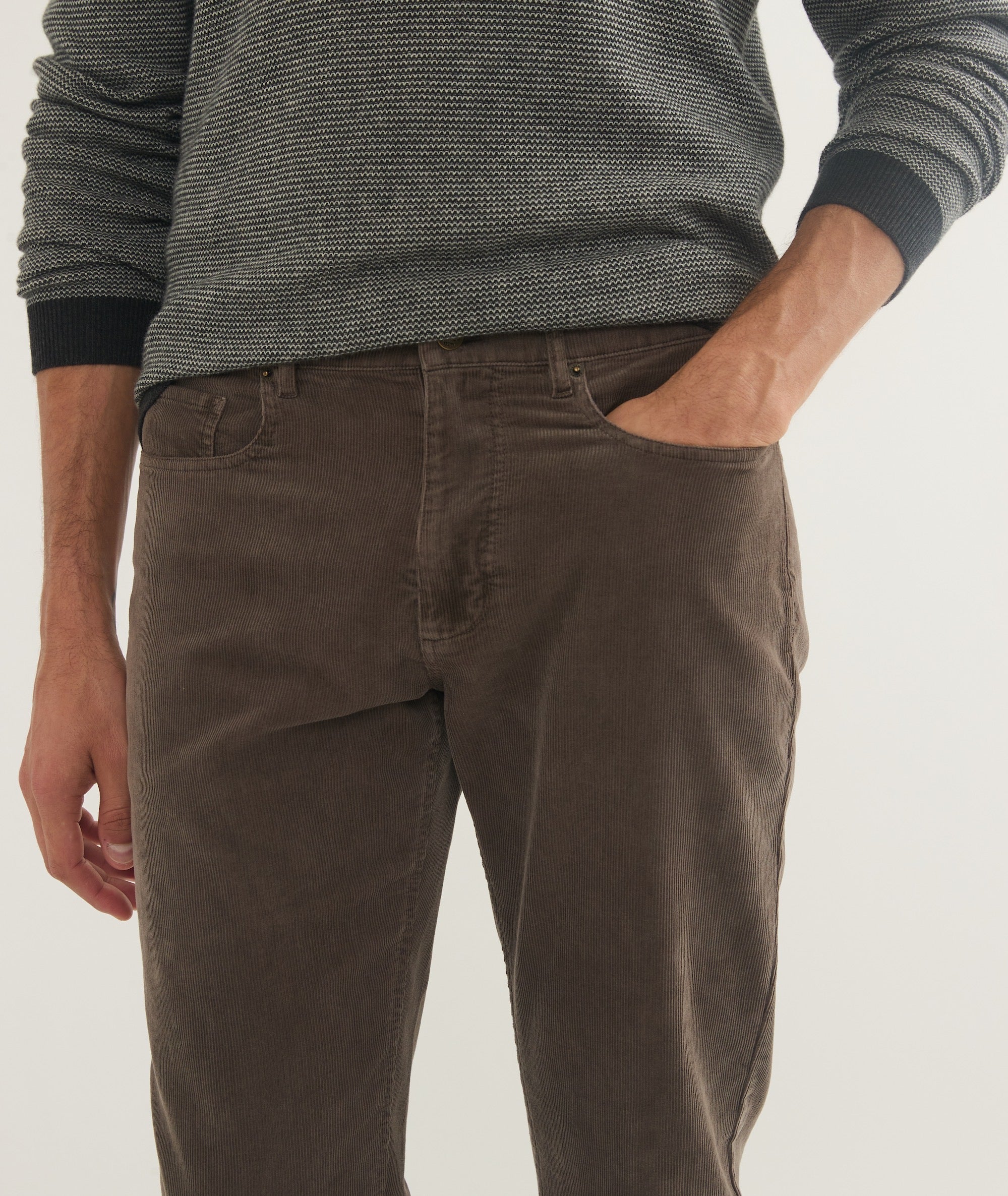 Terry Cord 5 Pocket Pant