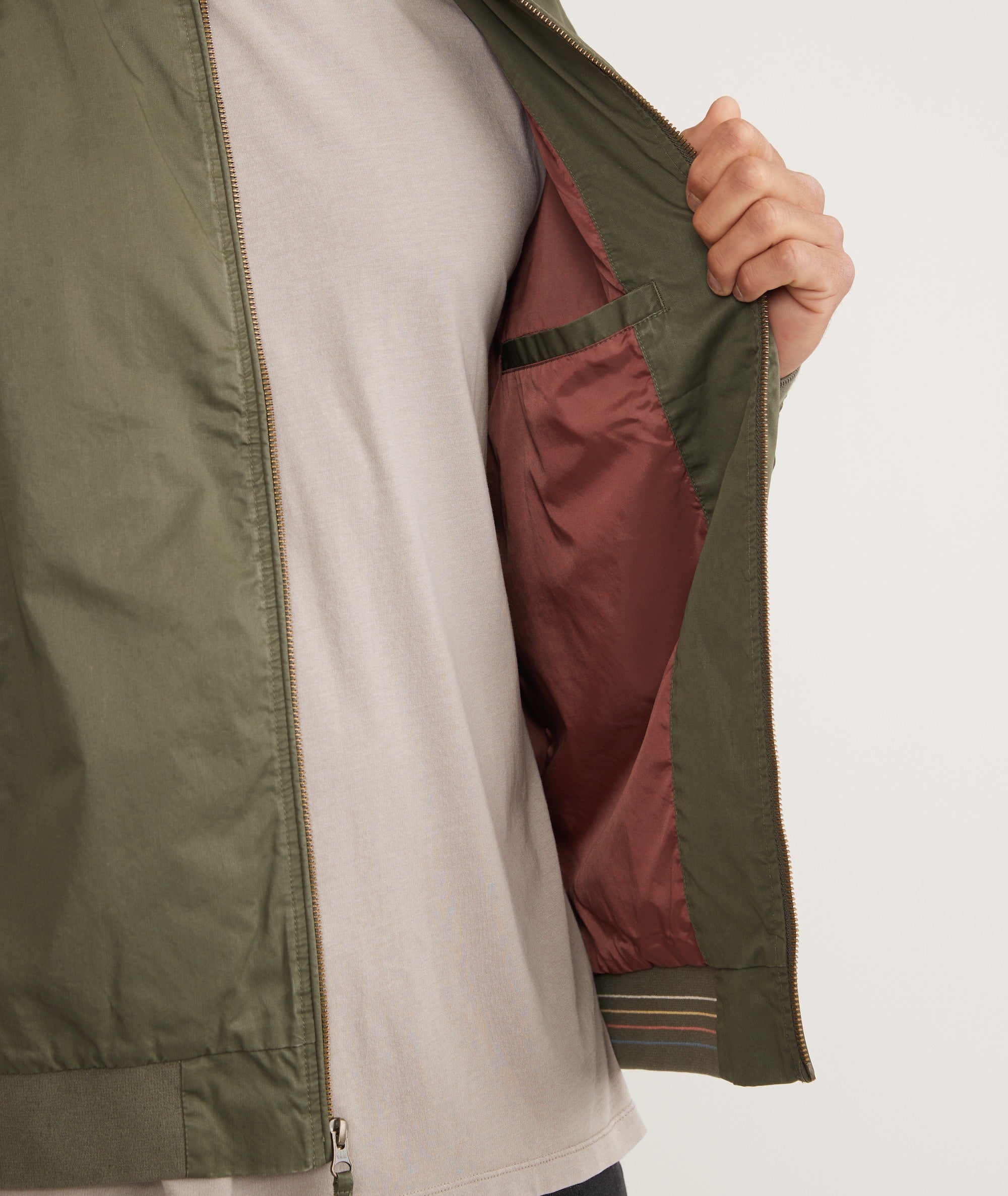 Marine layer clearance waxed jacket