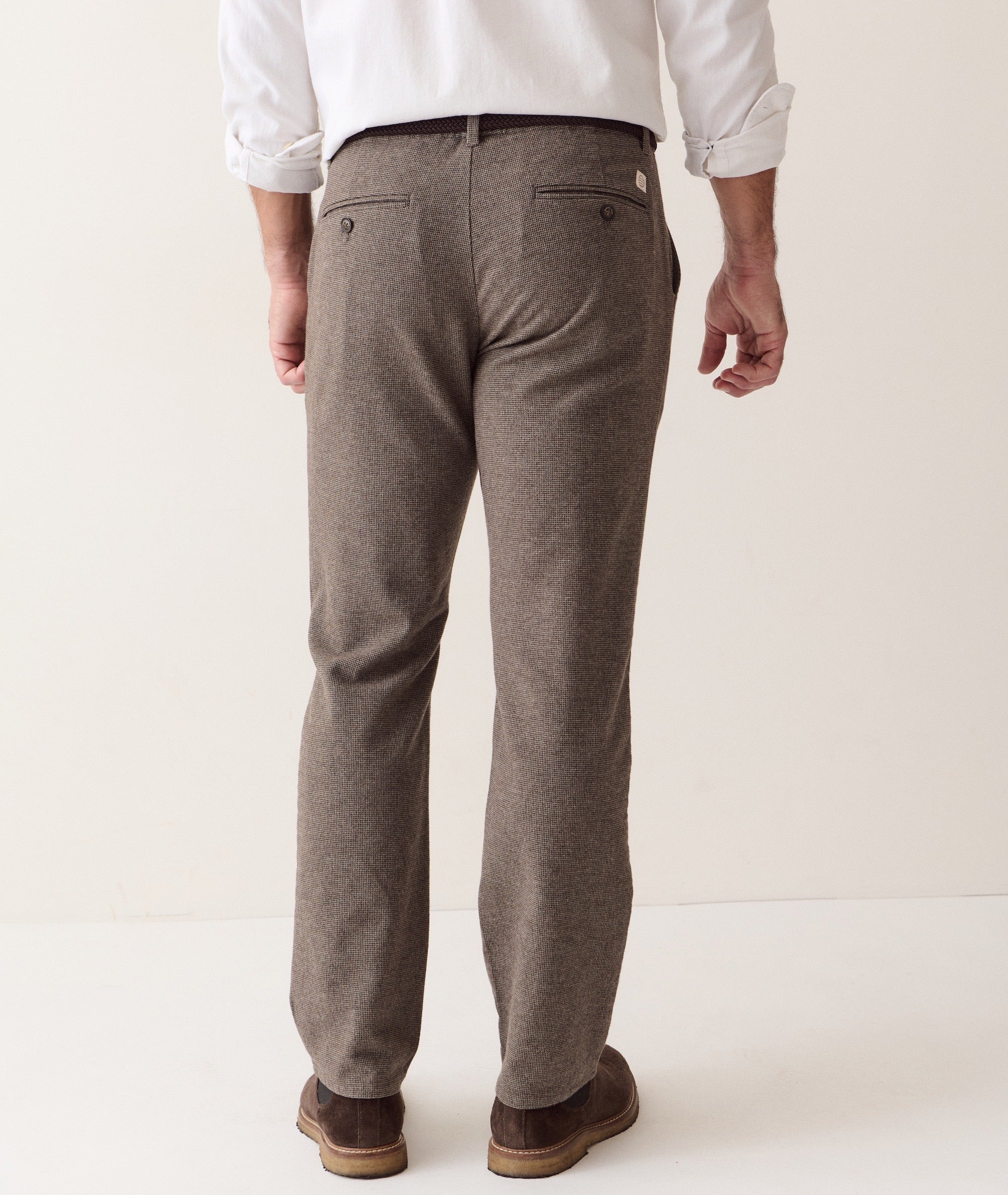 Saturday Houndstooth Chino - Slim Straight
