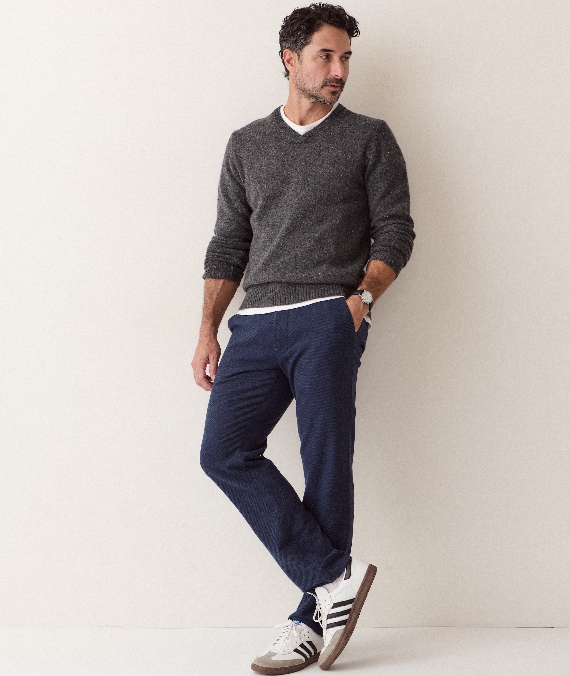 Saturday Houndstooth Chino - Slim Straight
