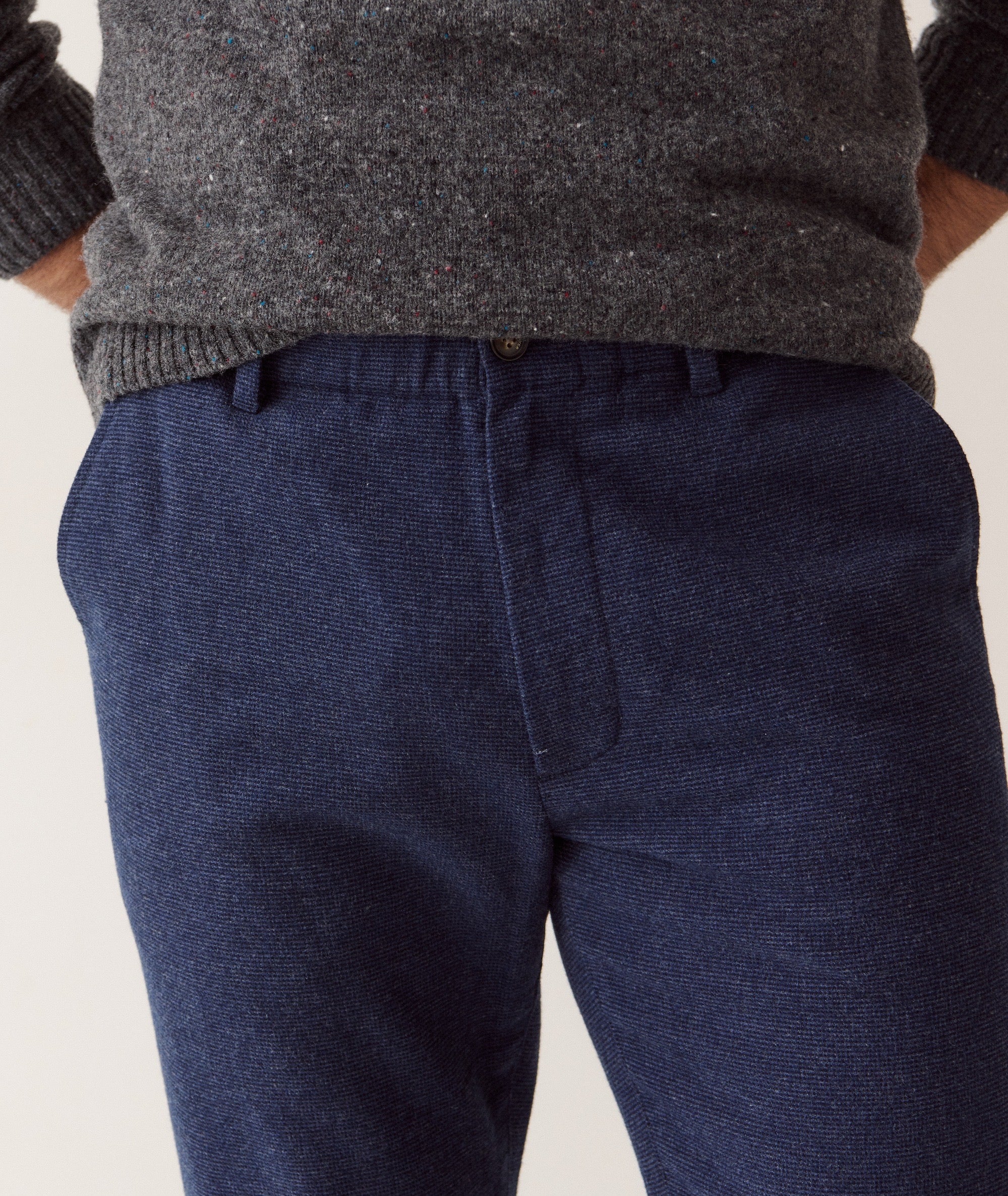 Saturday Houndstooth Chino - Slim Straight