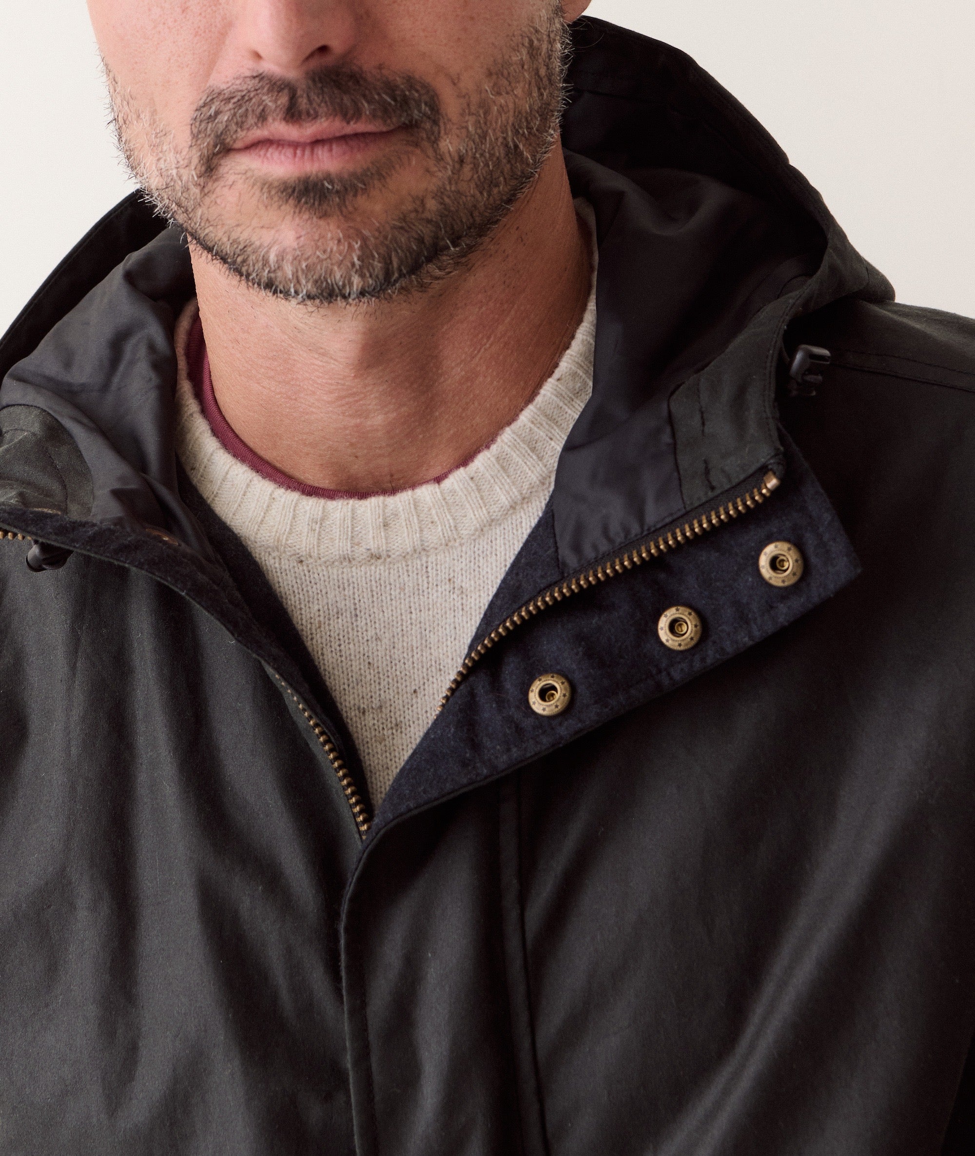 The Brooks Waxed Rain Jacket