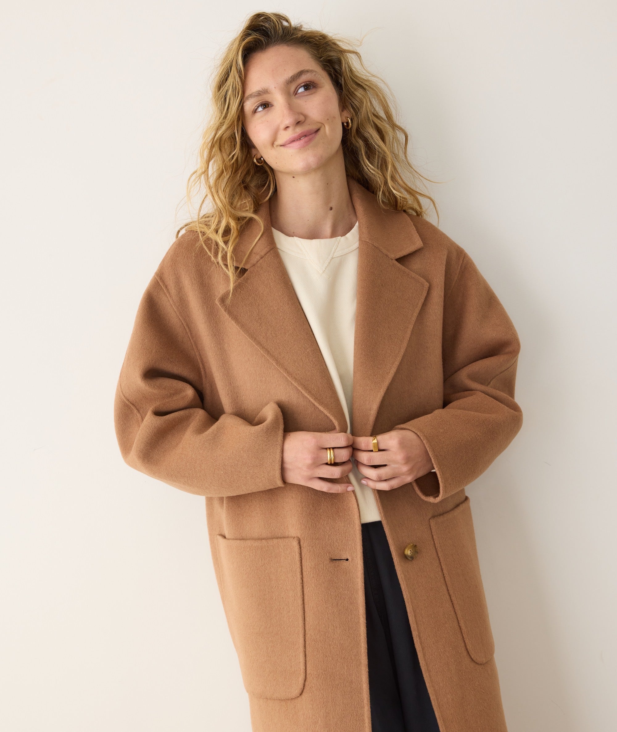 Marine Layer Colette Longline Coat Marine Layer Colette Longline Coat