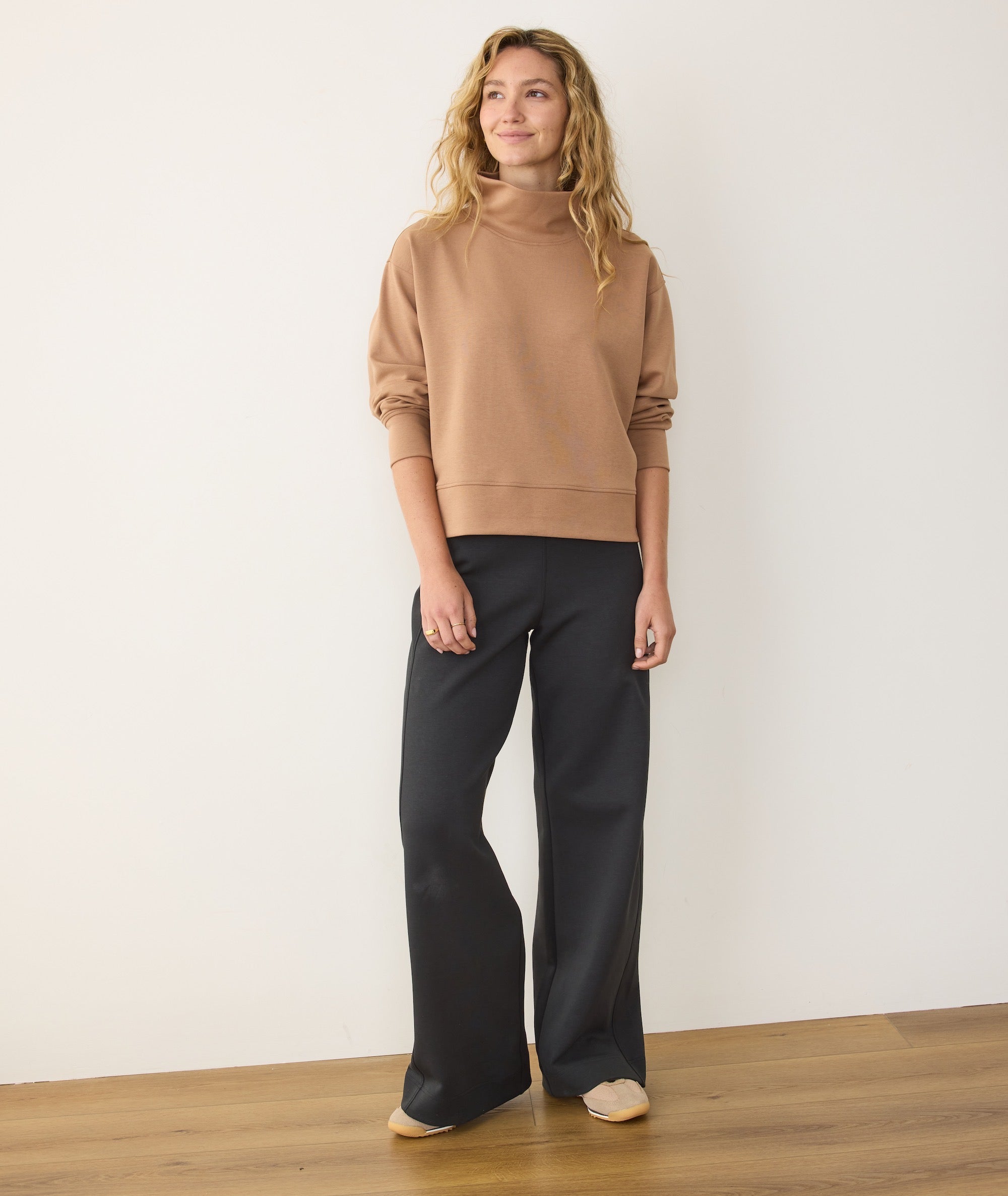 Nova Mock Neck Sweatshirt