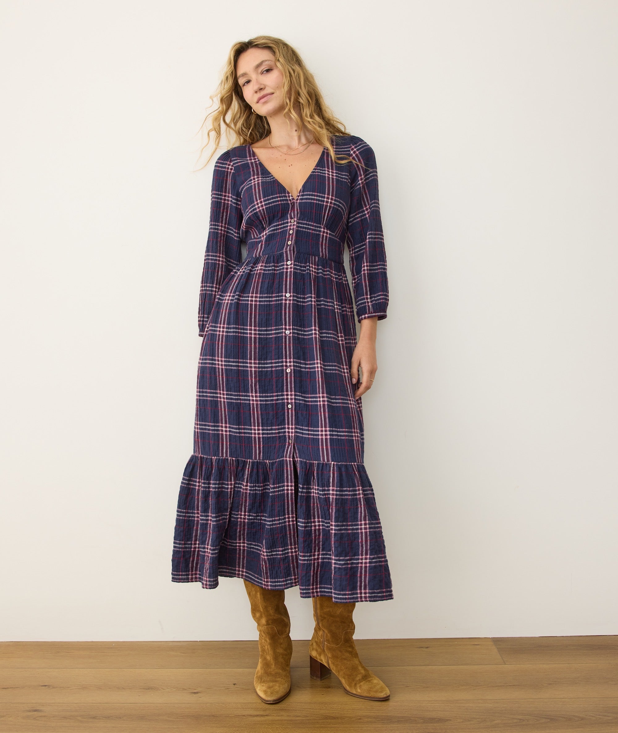 Maeve Midi Dress Marine Layer Maeve Midi Dress Marine Layer