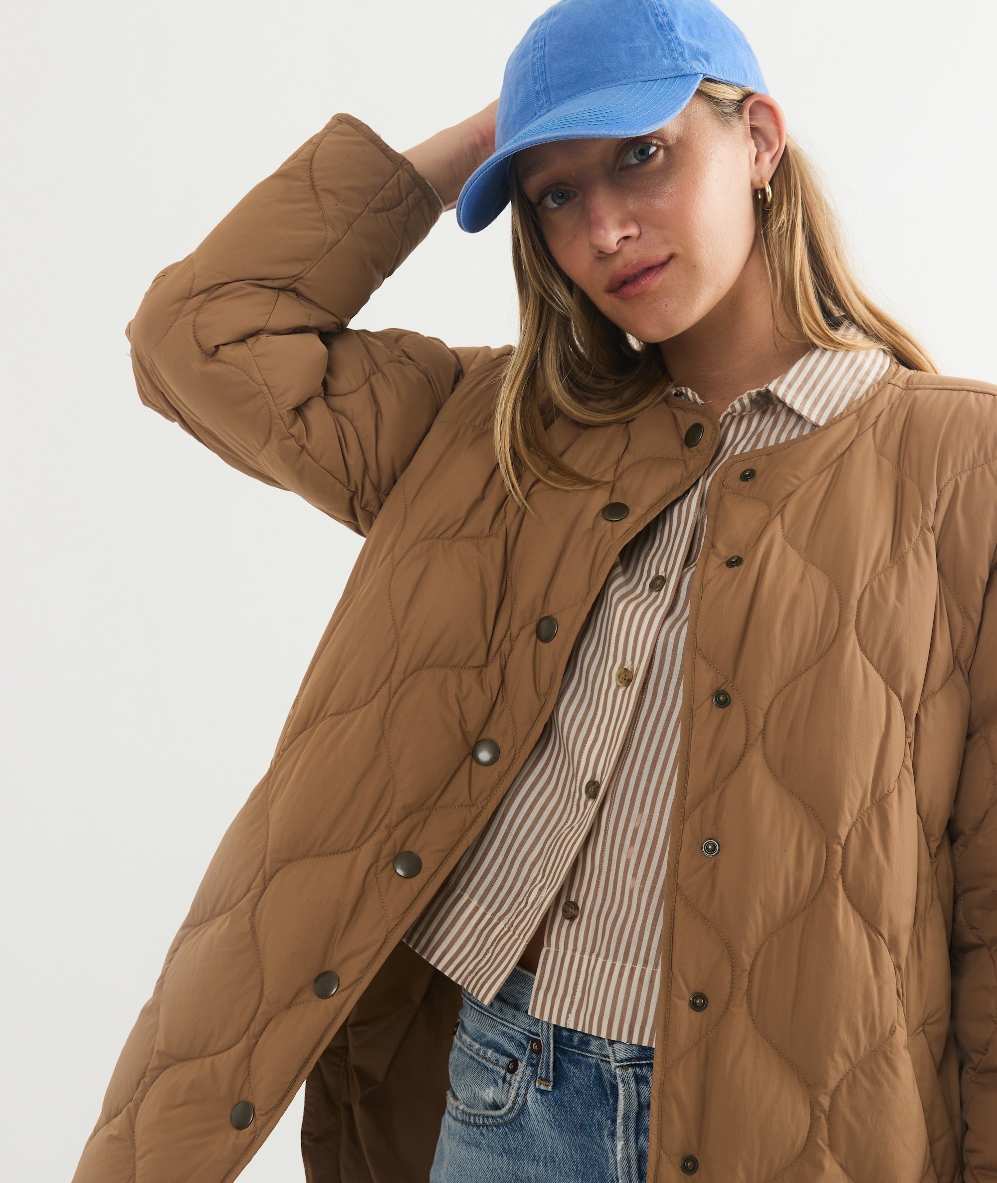 Lightweight quilted jacket women's online