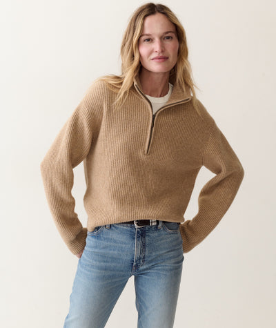 Chalet Quarter Zip Sweater