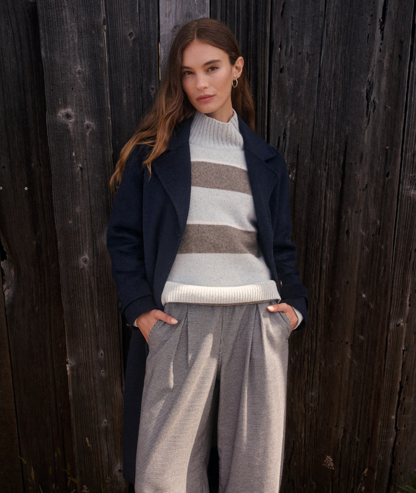 Coastal Merino Turtleneck Sweater
