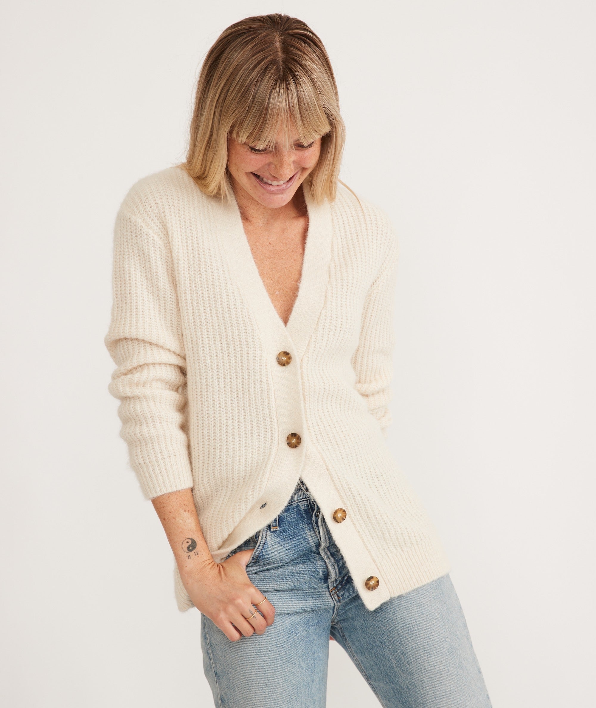 Cardigan – Layer Oversized Marine Nova