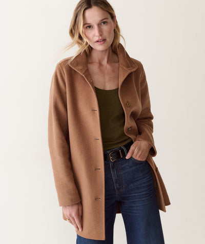 Stephanie Wool Coat