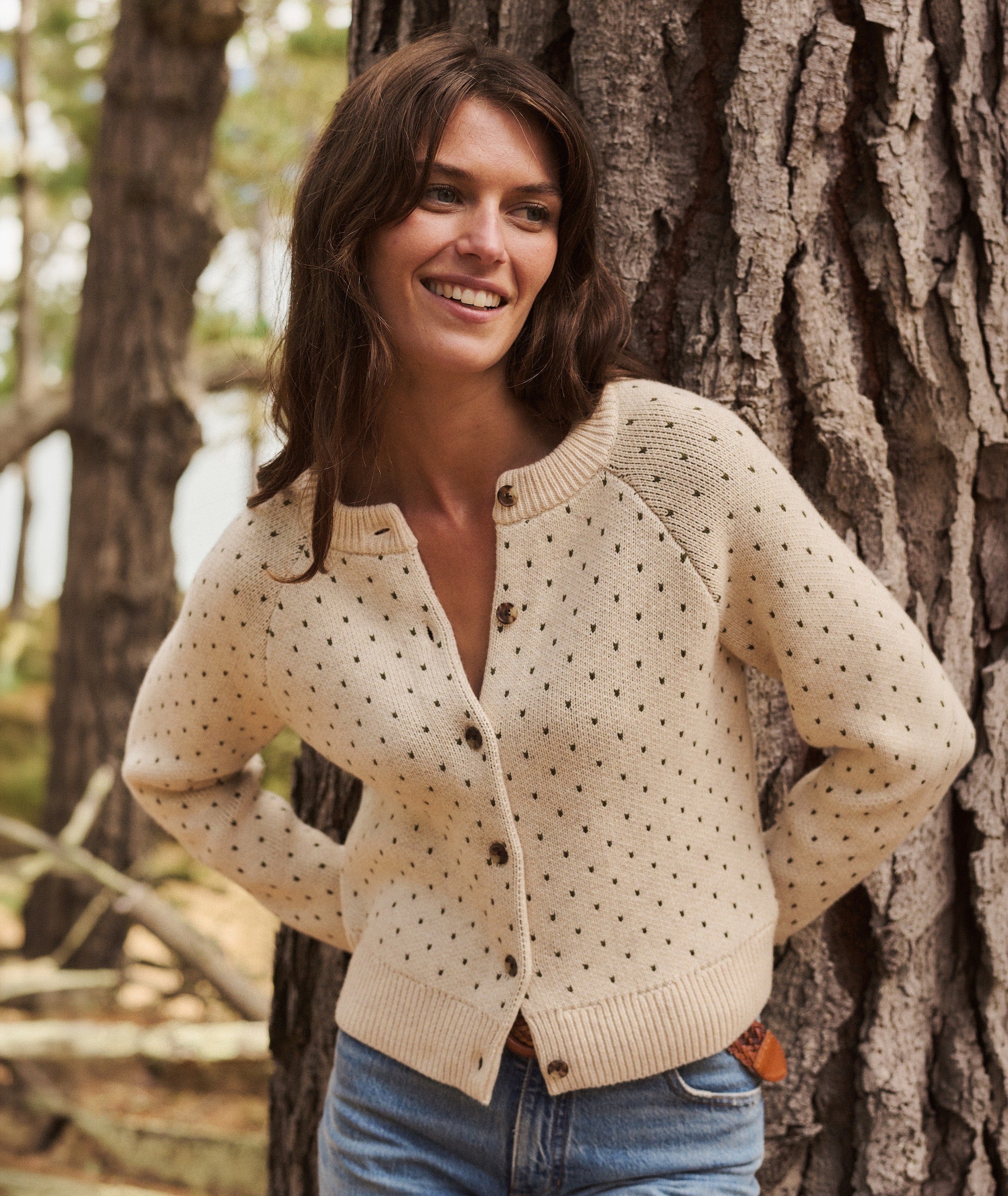 Iris Crewneck Cardigan