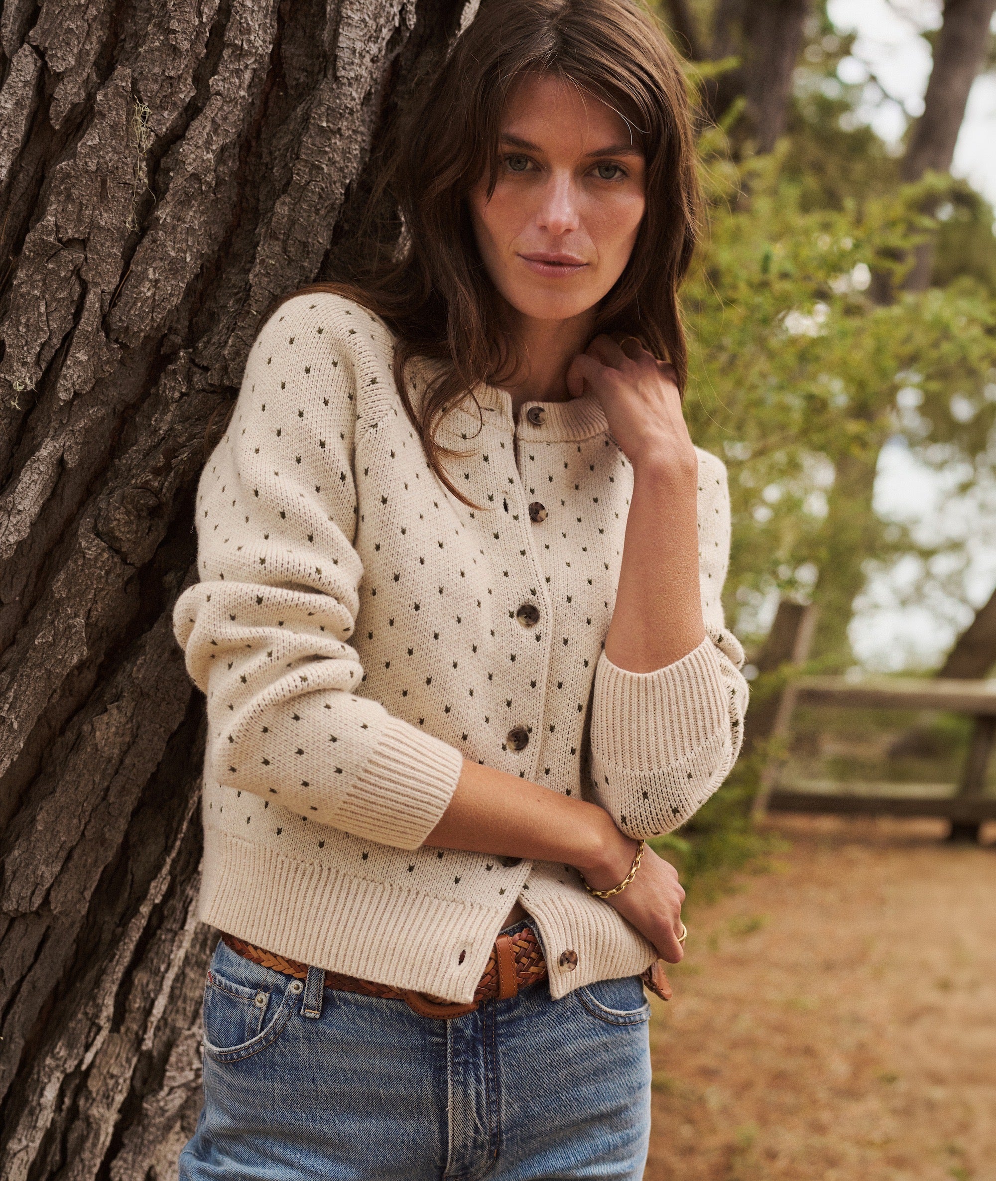 Iris Crewneck Cardigan
