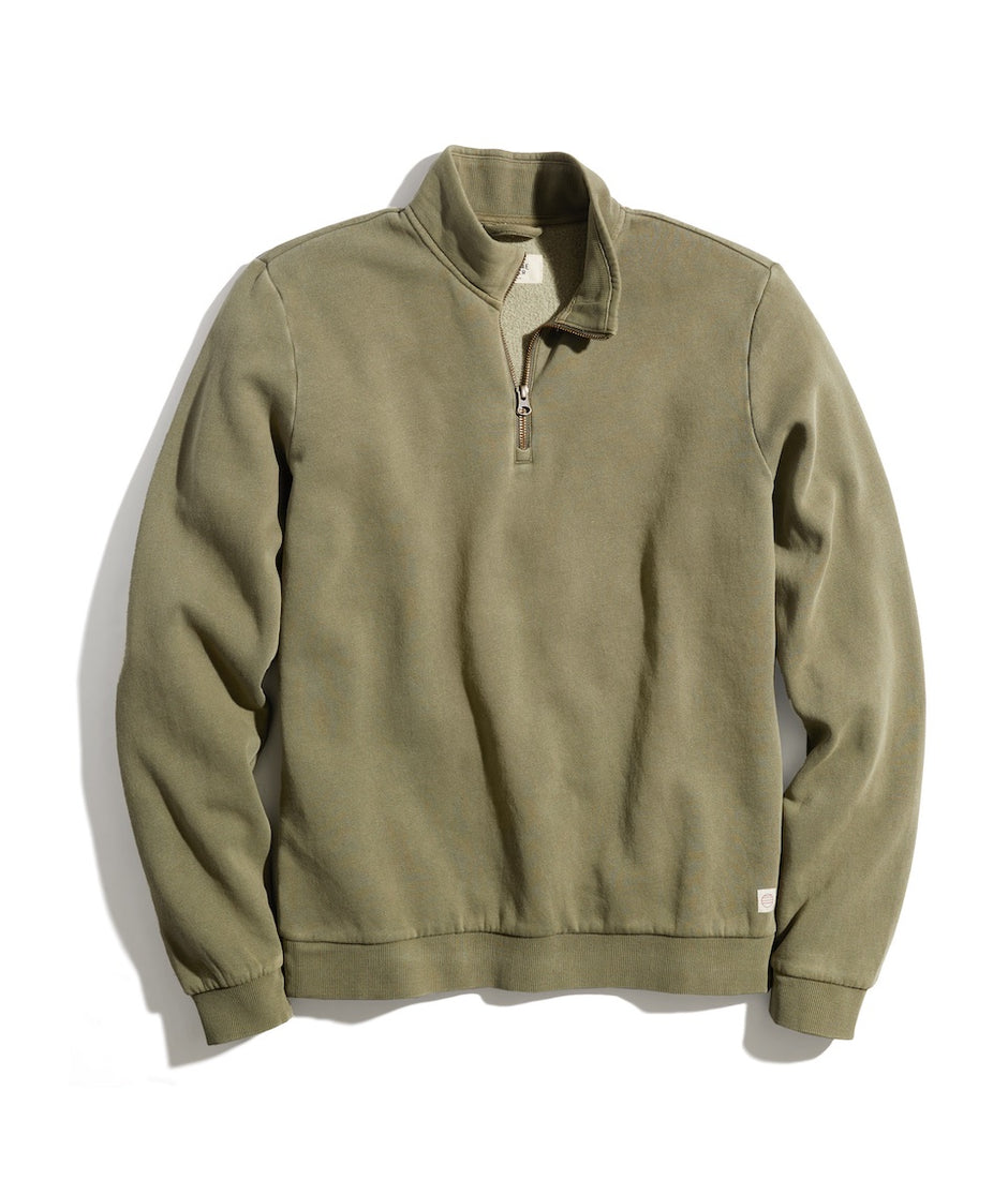 Custom Cut & Sew Ford Quarter Zip Sweatshirt