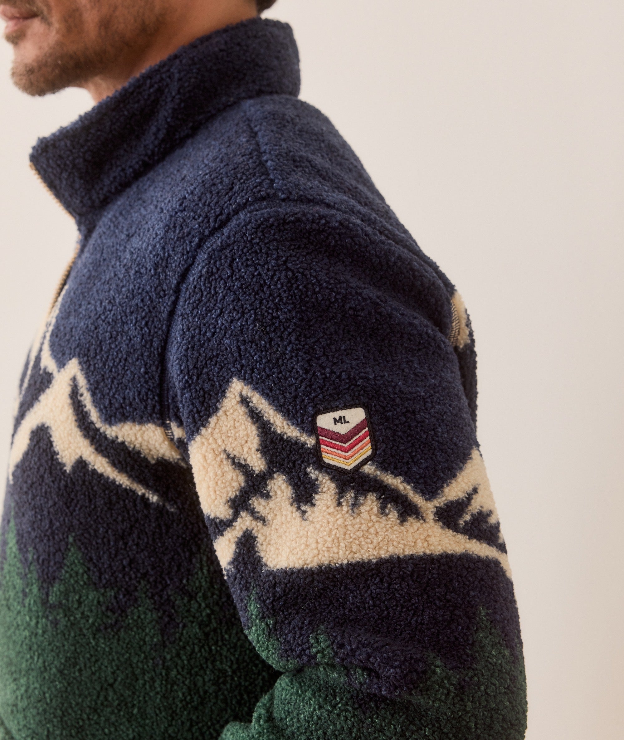Archive Alpine Sherpa Pullover Marine Layer