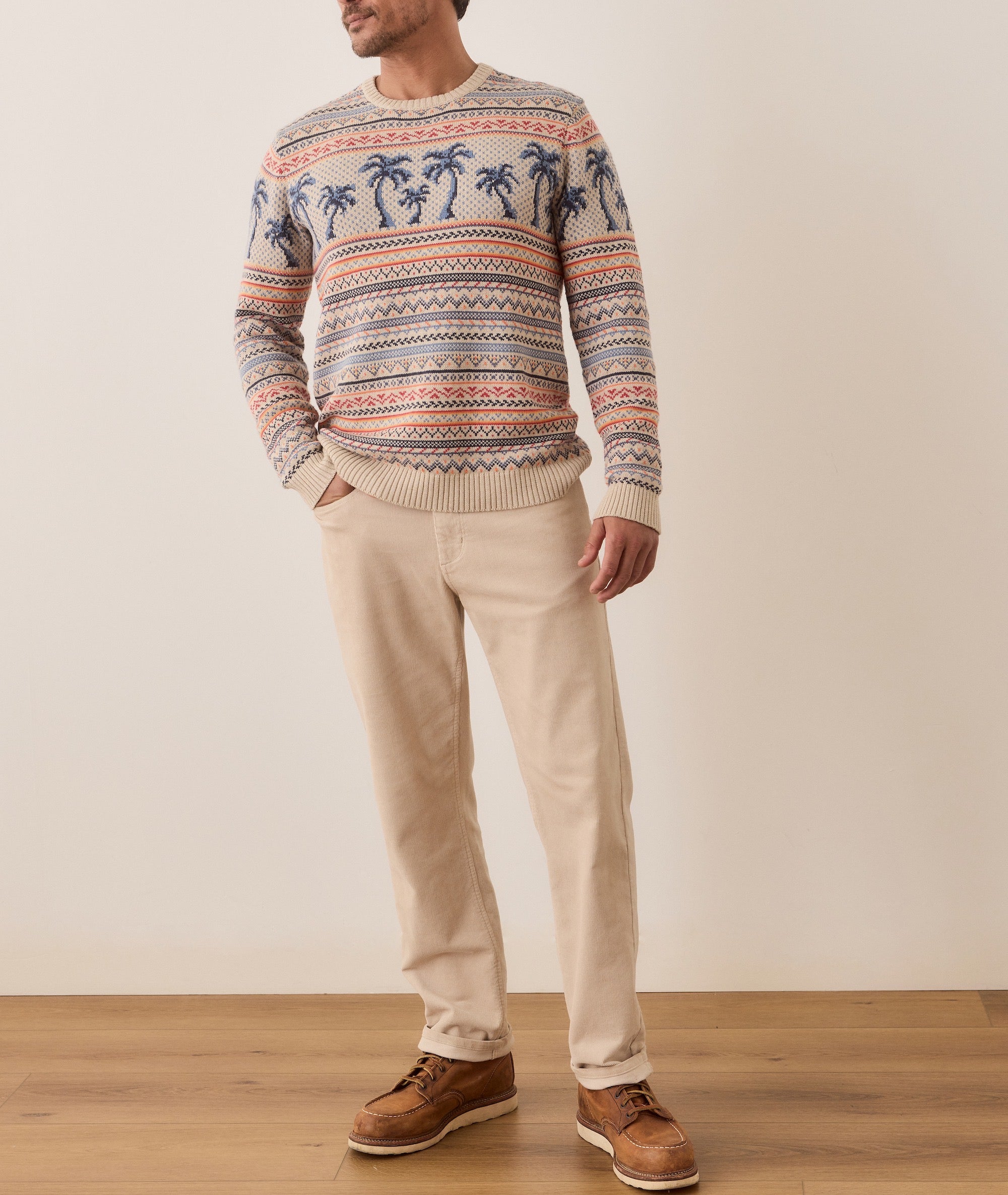Archive California Fair Isle Sweater